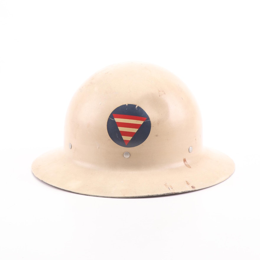 U.S. Government Civil Defense Helmet