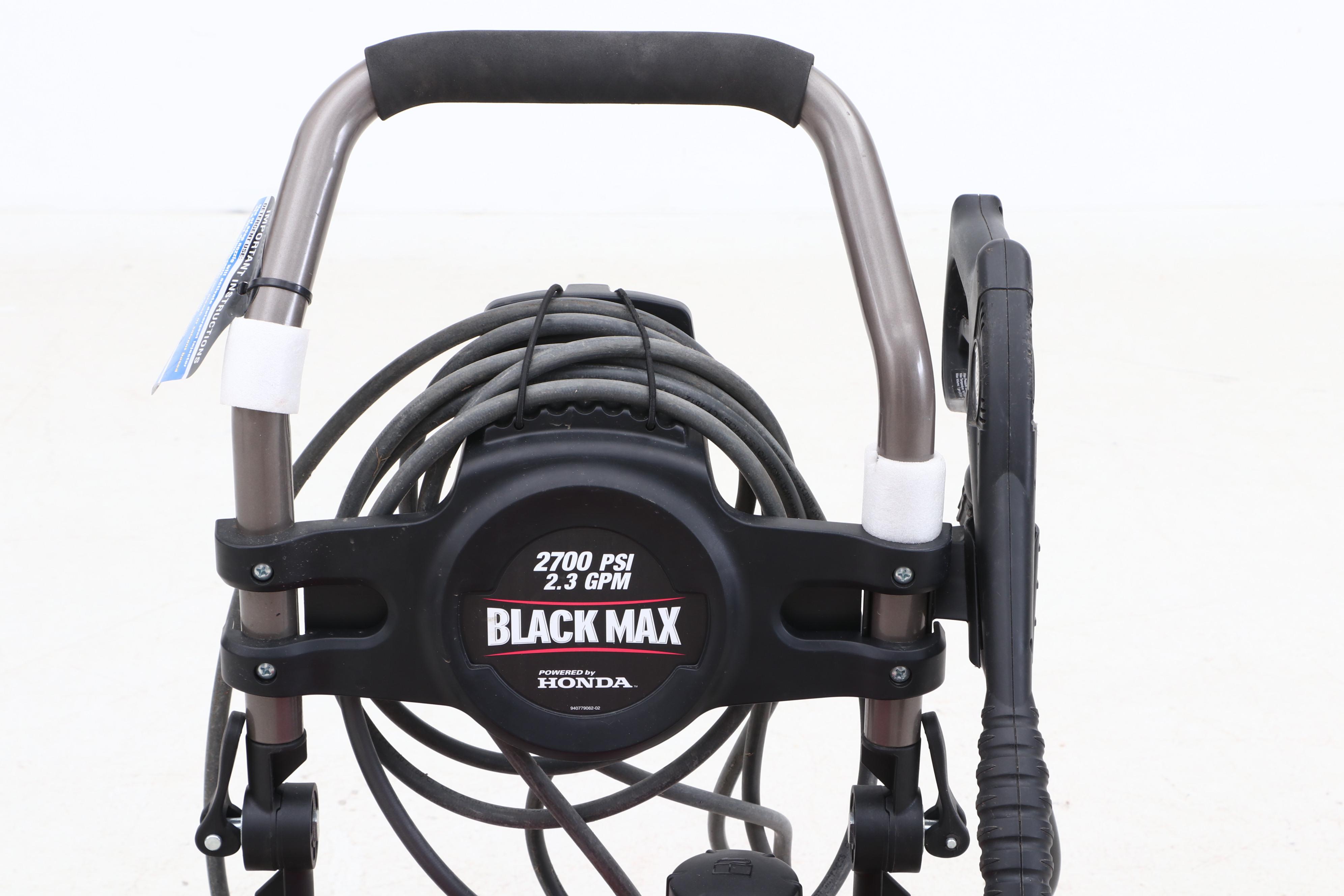 Honda Black Max 2700 PSI Pressure Washer