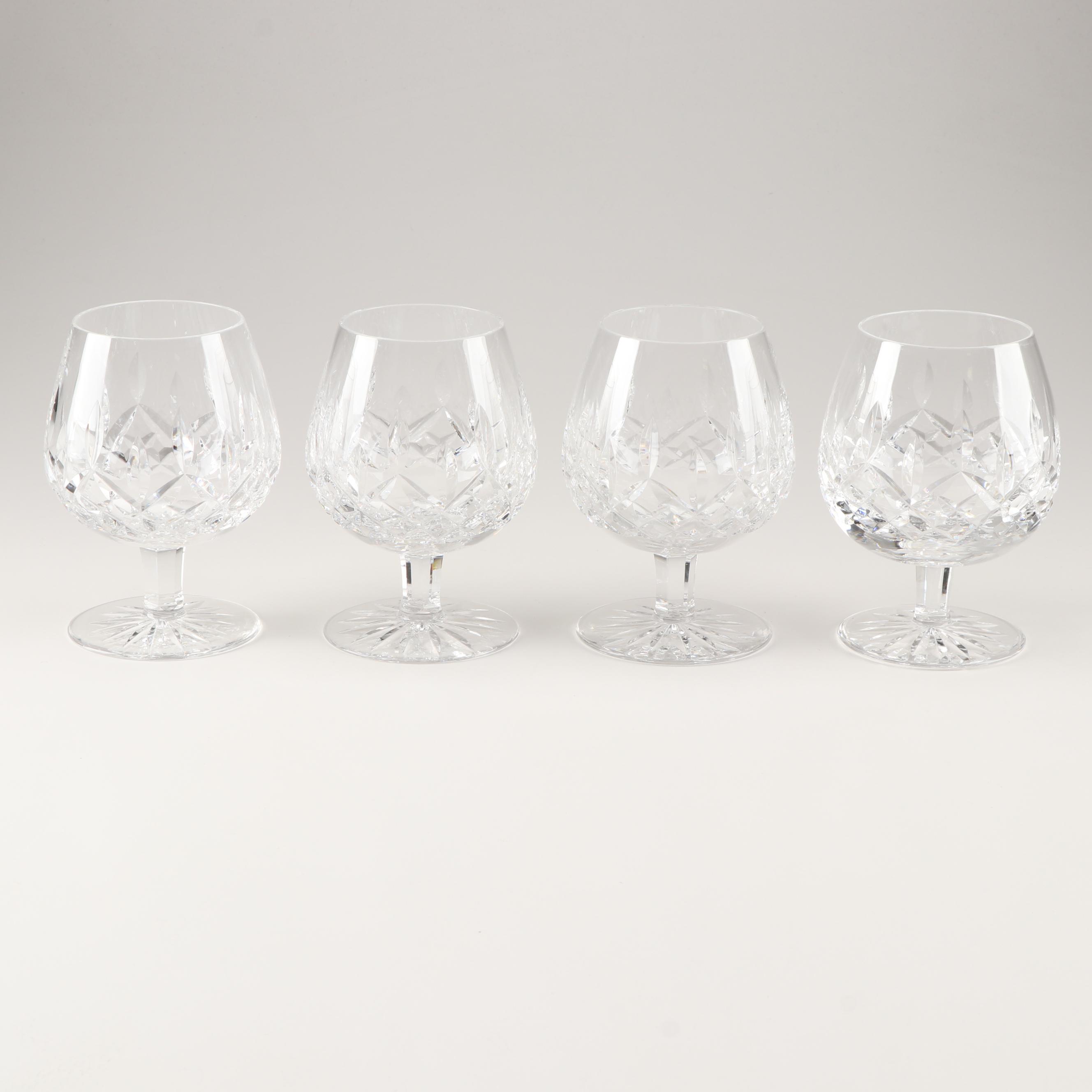 Waterford Crystal "Lismore" Brandy Glasses