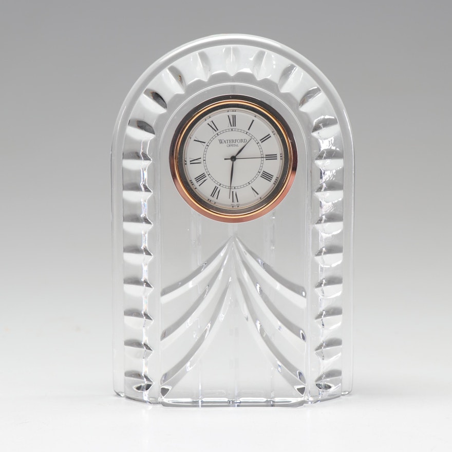 Waterford Crystal Desk Clock