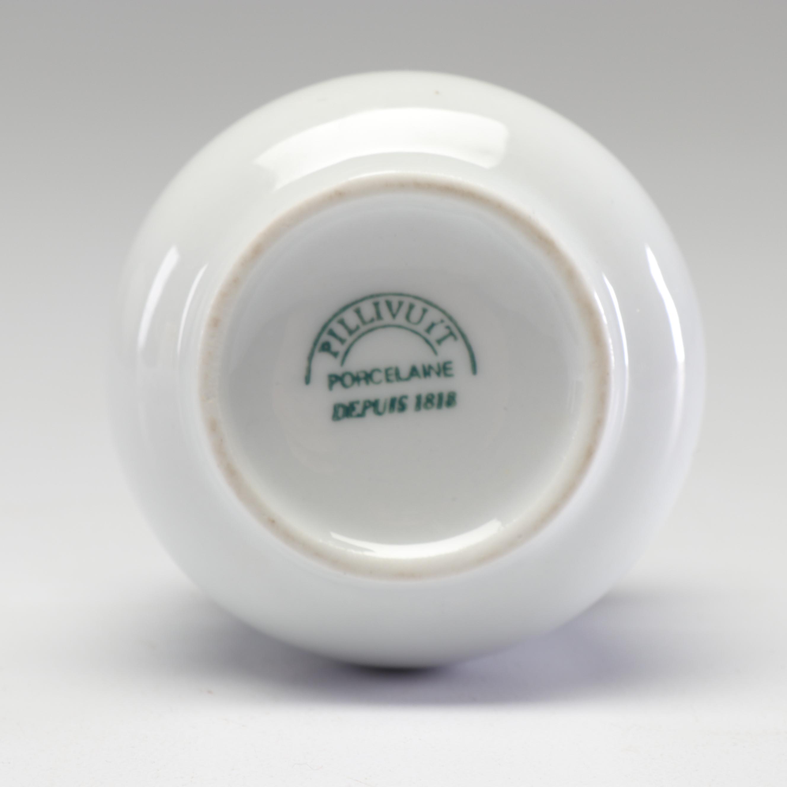 Pillivuyt "Culinaire White" Porcelain Serveware