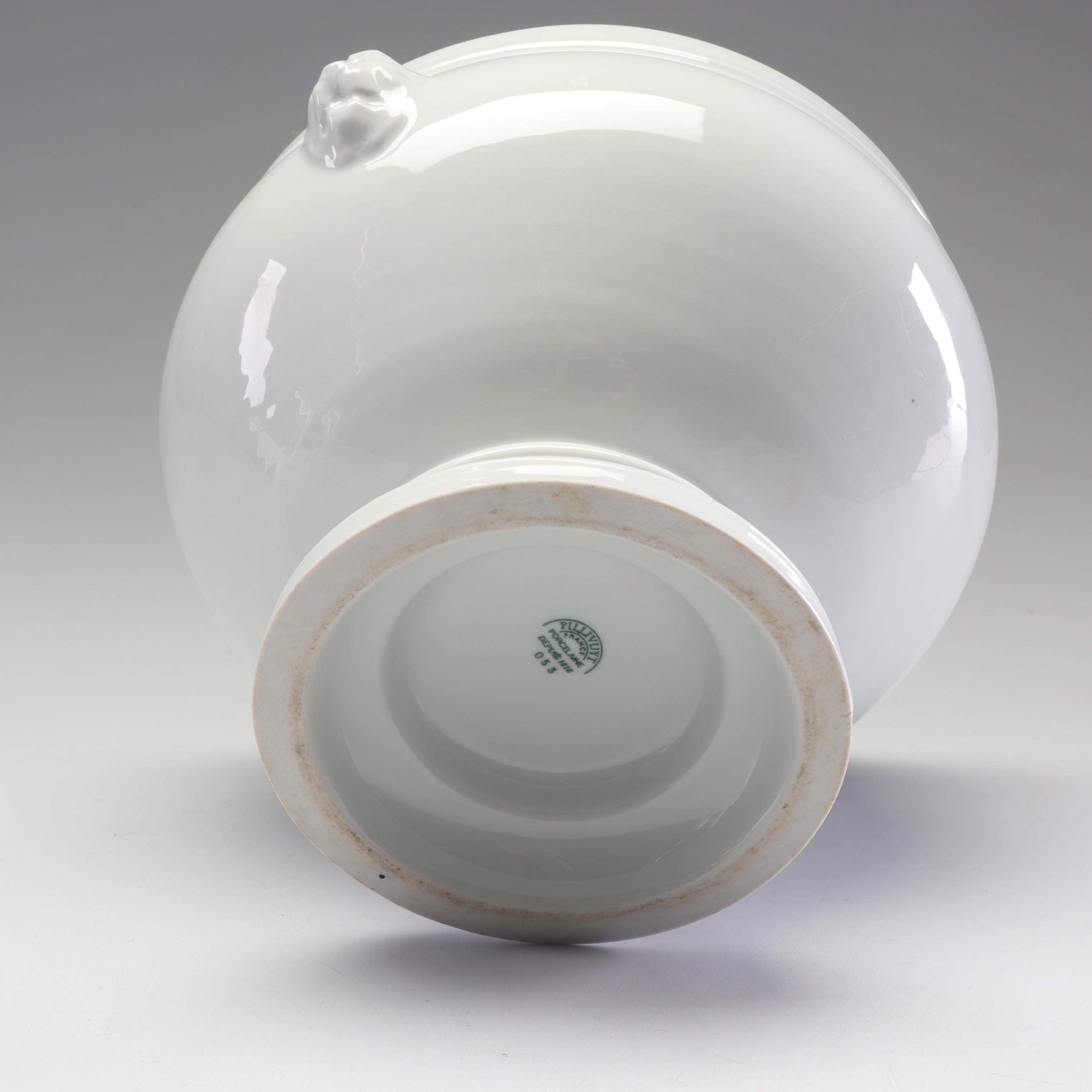 Pillivuyt "Culinaire White" Porcelain Serveware