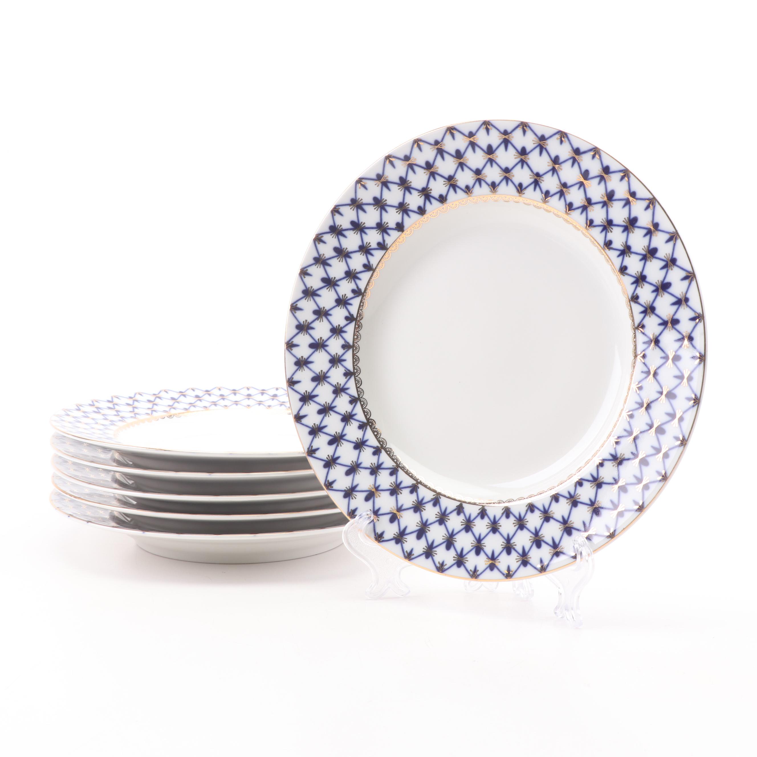 Russian Lomonosov Porcelain Dinnerware