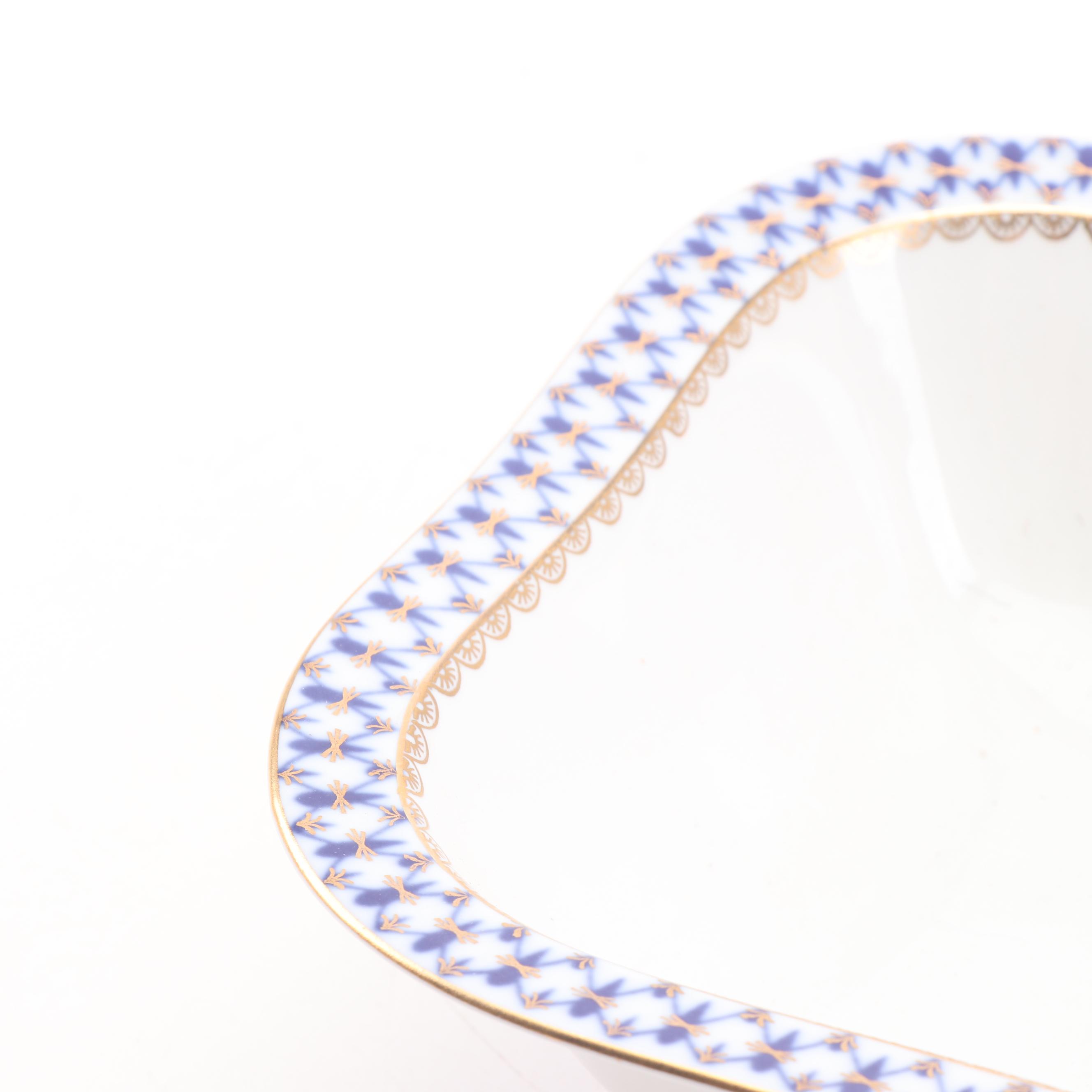 Russian Lomonosov Porcelain Dinnerware