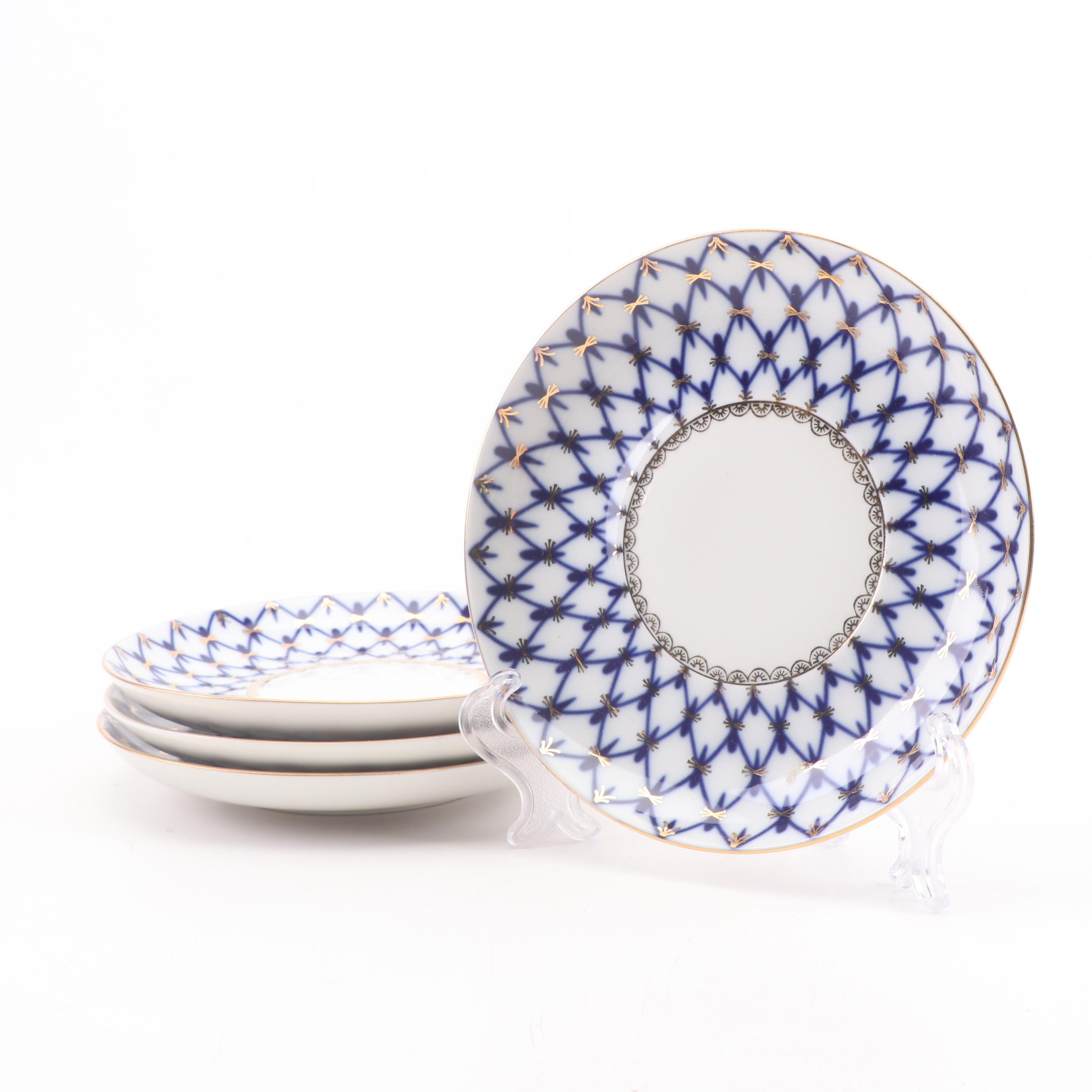 Russian Lomonosov Porcelain Dinnerware