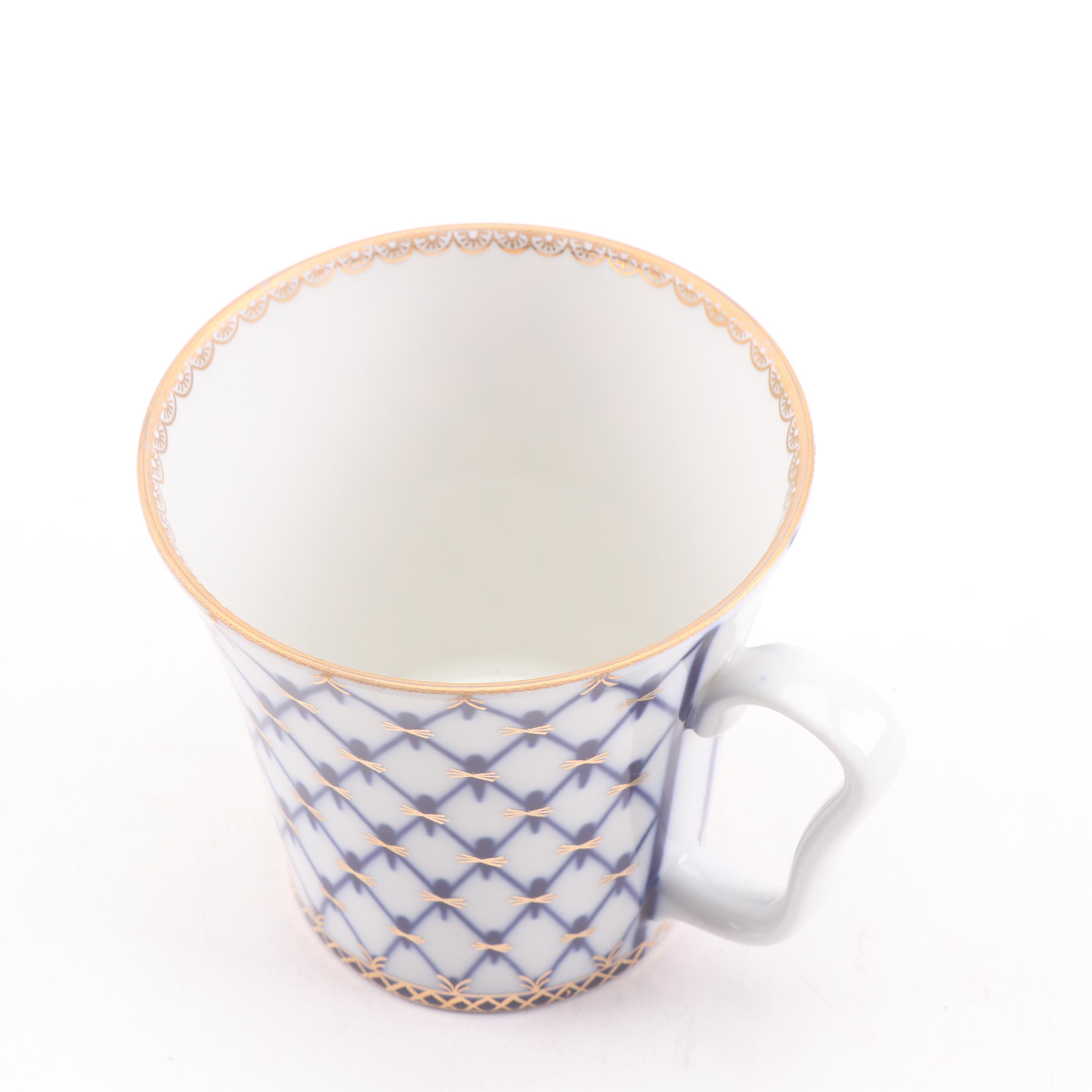 Russian Lomonosov Porcelain Dinnerware