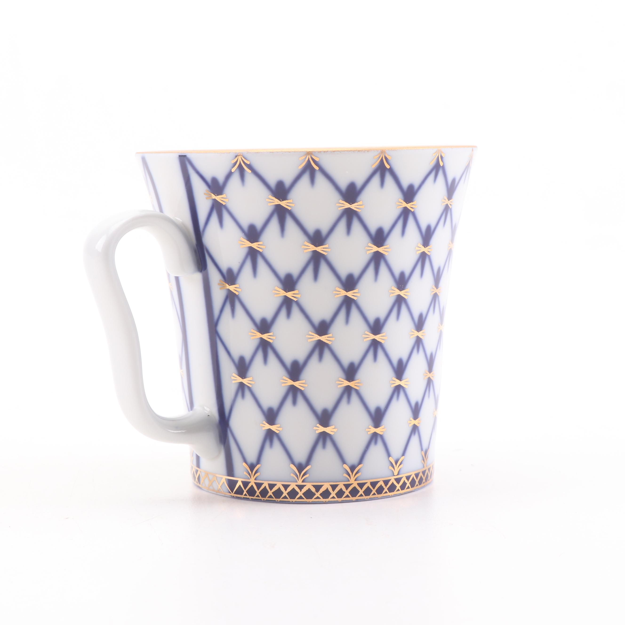 Russian Lomonosov Porcelain Dinnerware