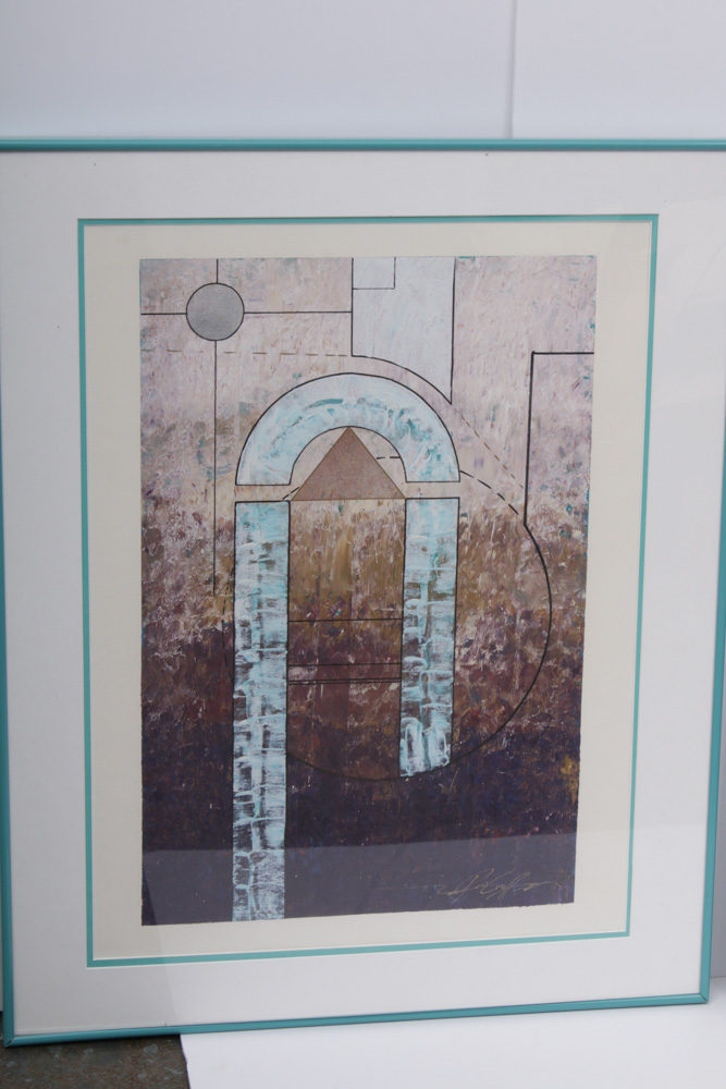 Ralph Groff Mixed Media Paintings