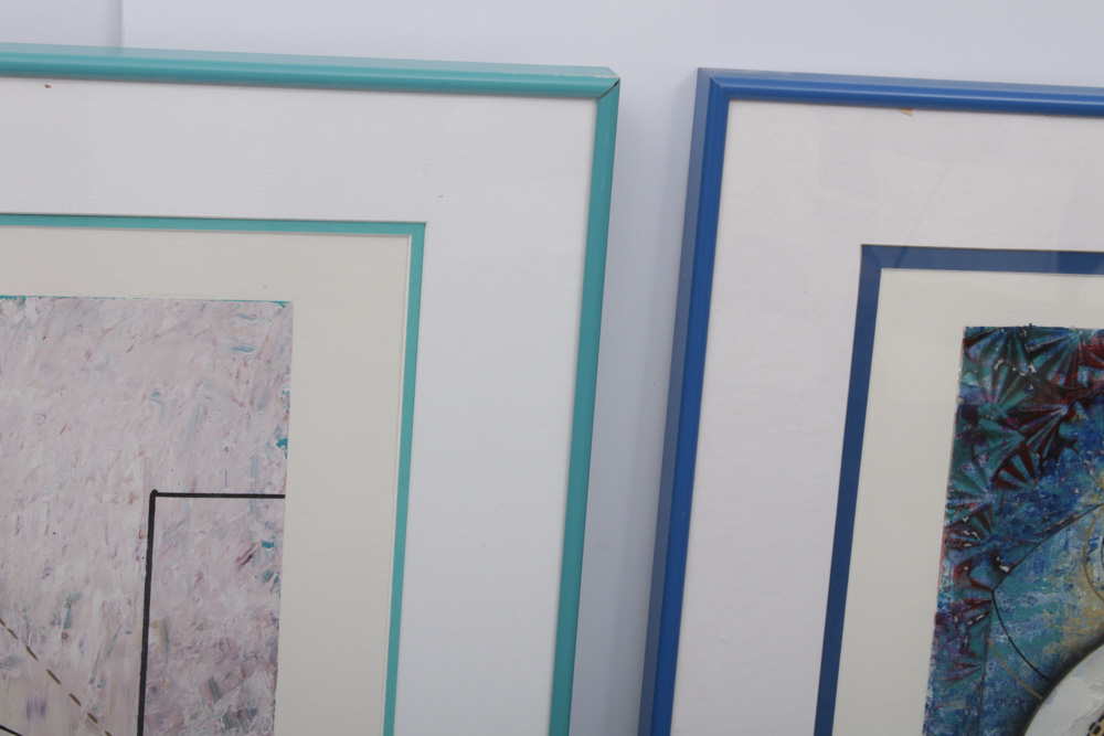 Ralph Groff Mixed Media Paintings