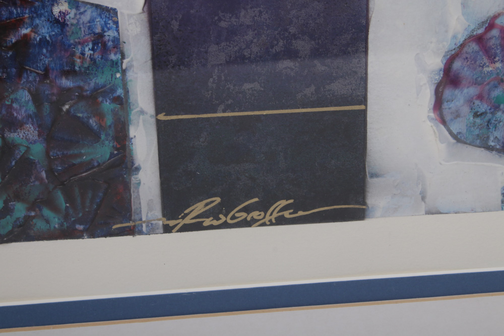 Ralph Groff Mixed Media Paintings