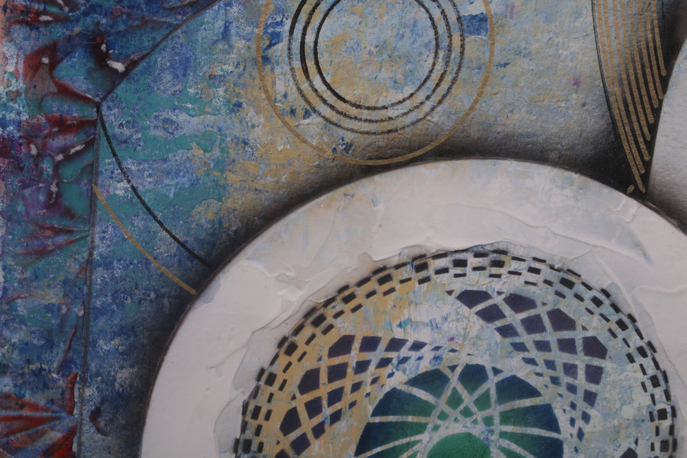 Ralph Groff Mixed Media Paintings