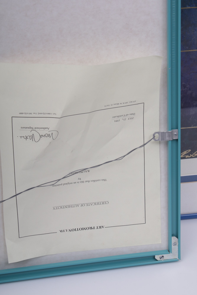 Ralph Groff Mixed Media Paintings