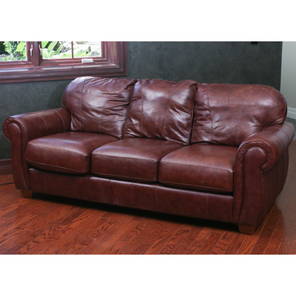 Lane Leather Sofa