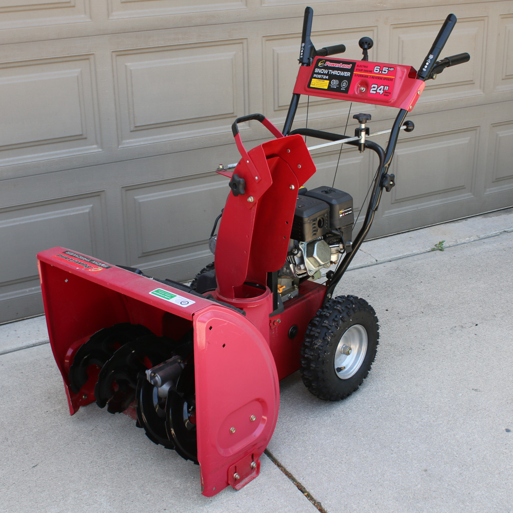 PowerLand PDST24 Snow Thrower