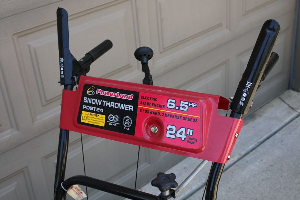 PowerLand PDST24 Snow Thrower