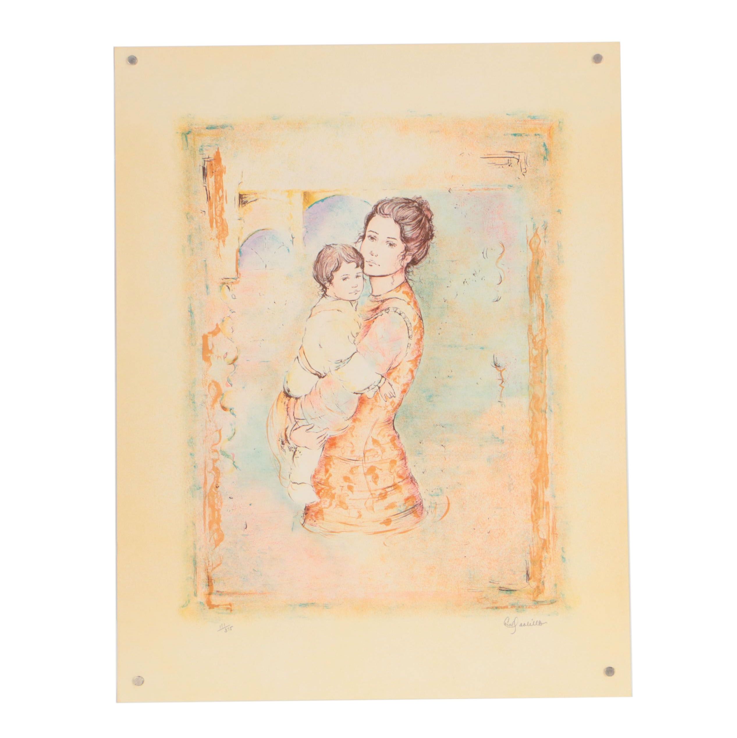 Carol Paolillo Color Lithograph