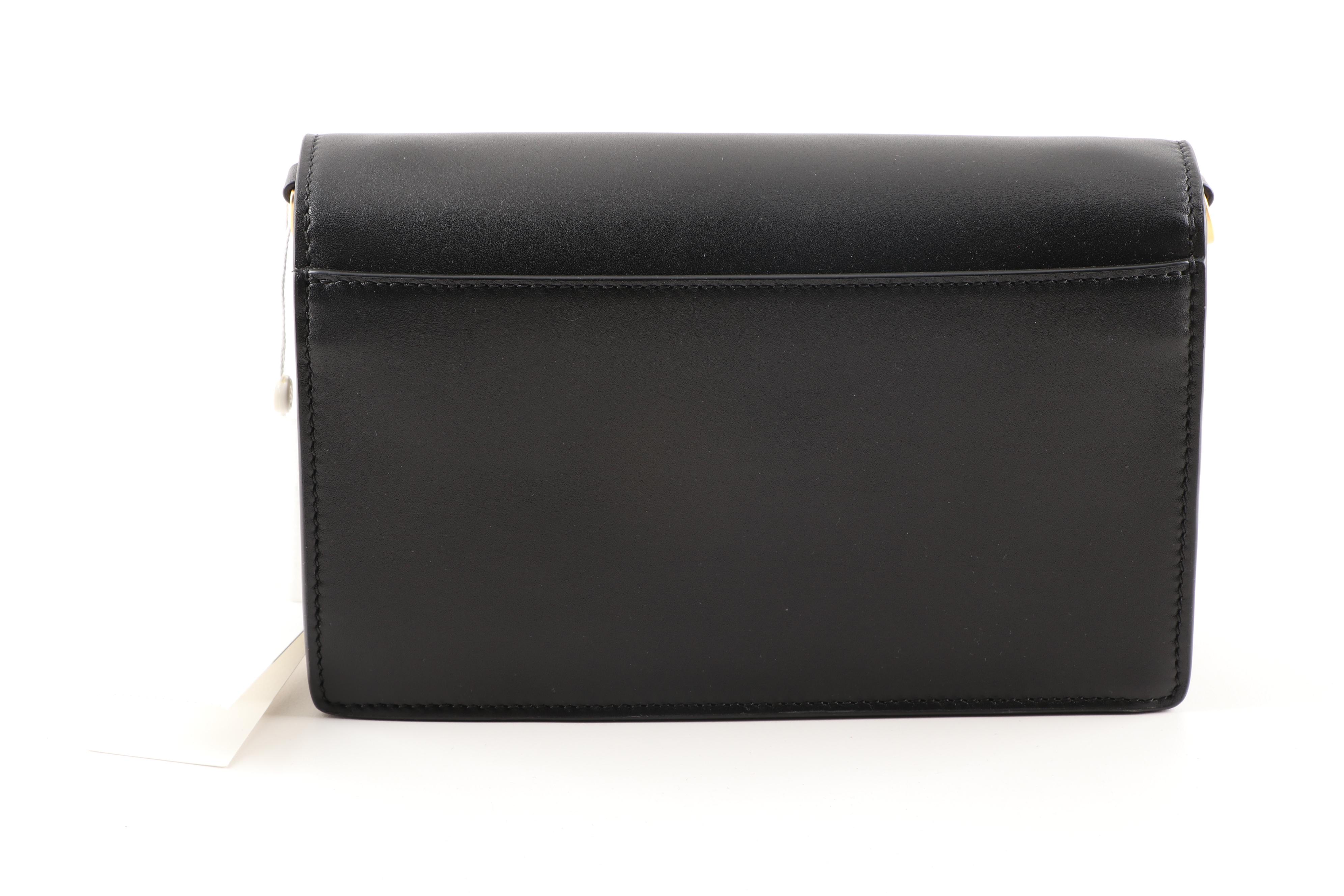 Tory Burch Juliette Combo Crossbody in Black Leather