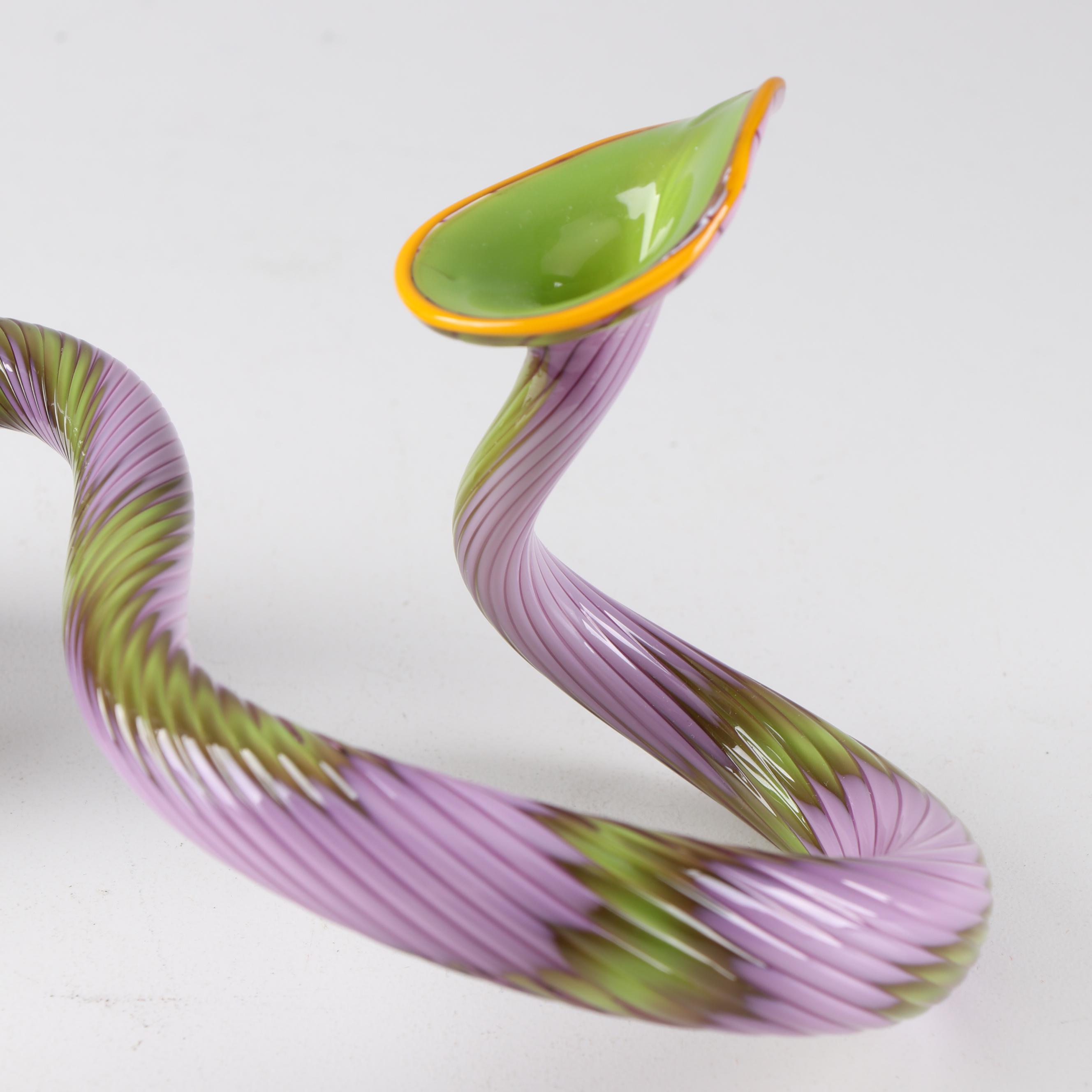 Dale Chihuly "Amethyst Persian Pair" Art Glass Sculpture