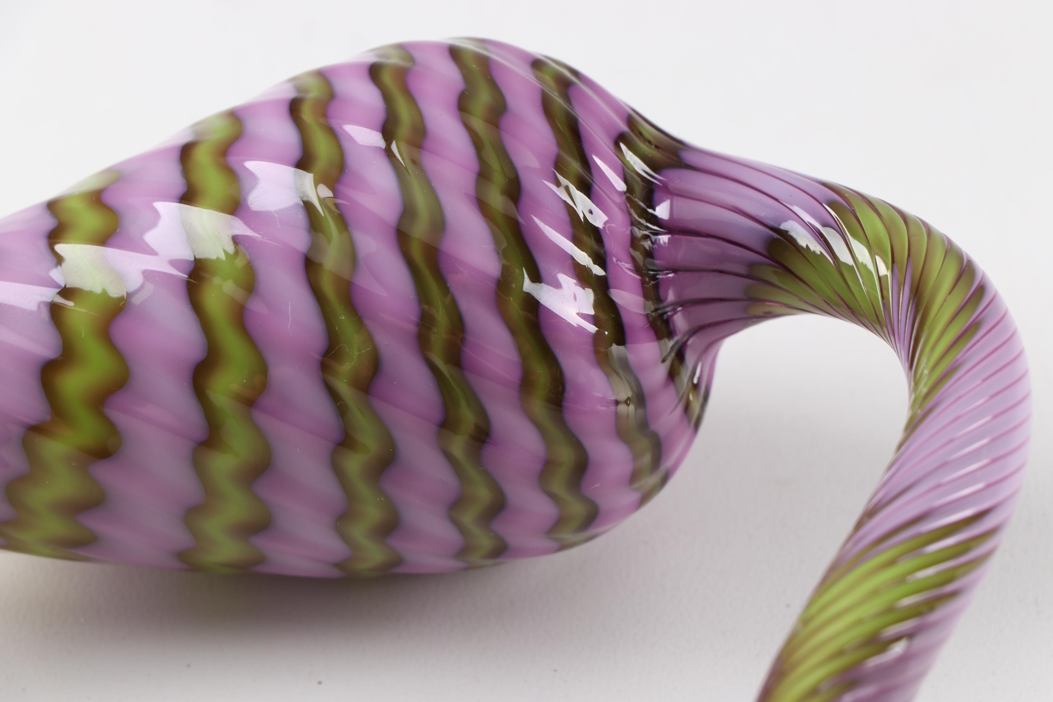 Dale Chihuly "Amethyst Persian Pair" Art Glass Sculpture