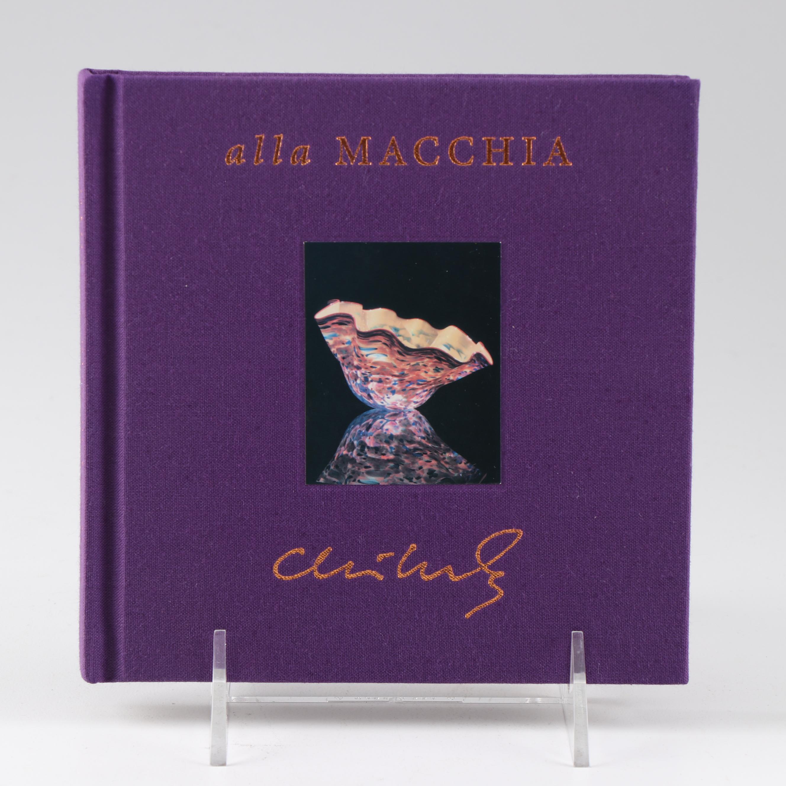 Dale Chihuly "Amethyst Persian Pair" Art Glass Sculpture