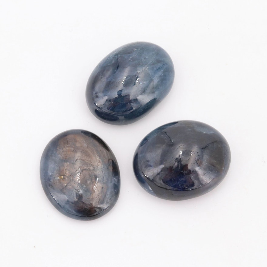 Corundum Oval Cabochon Gemstones