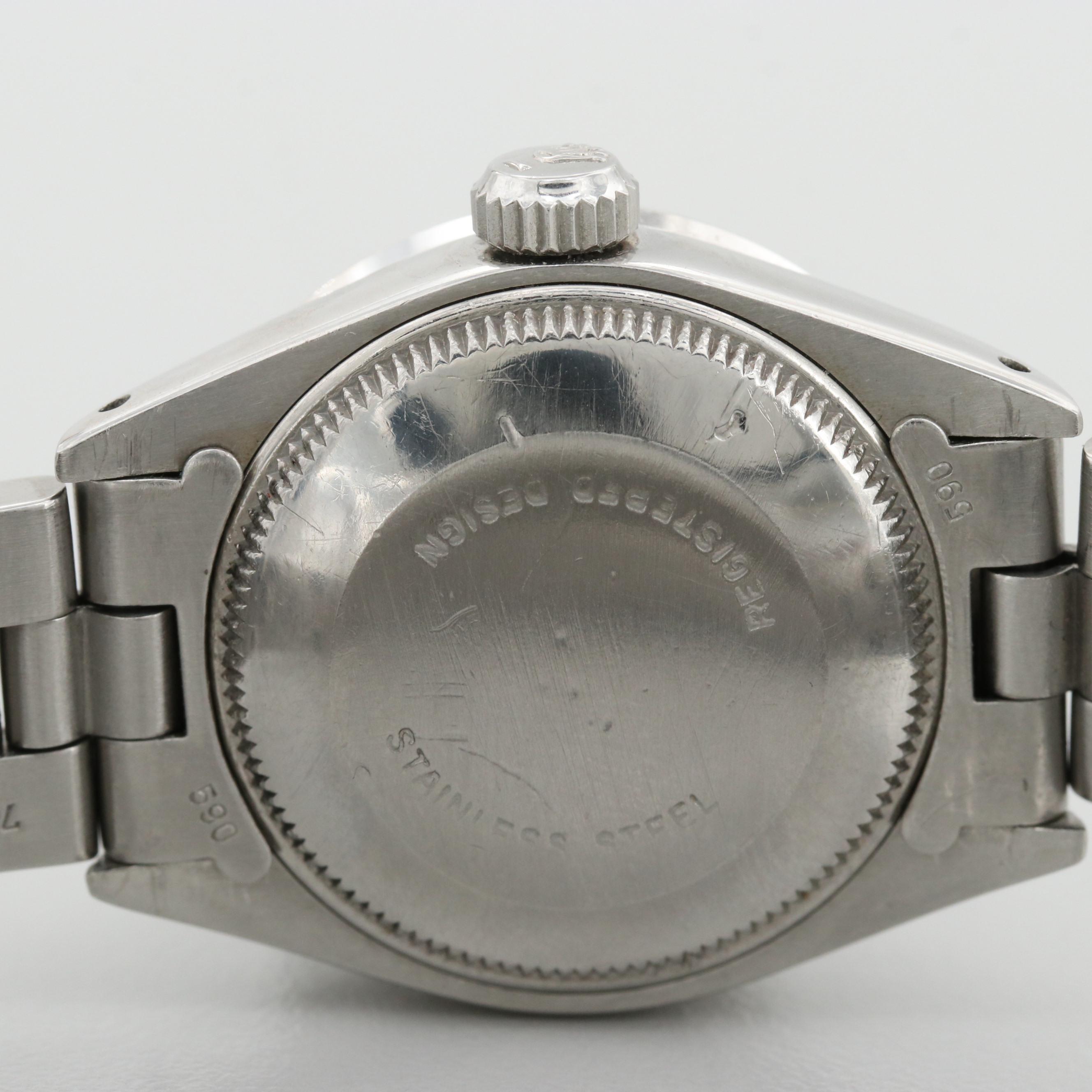 Vintage Rolex Datejust Stainless Steel, Diamond Dial and Bezel Watch, 1975