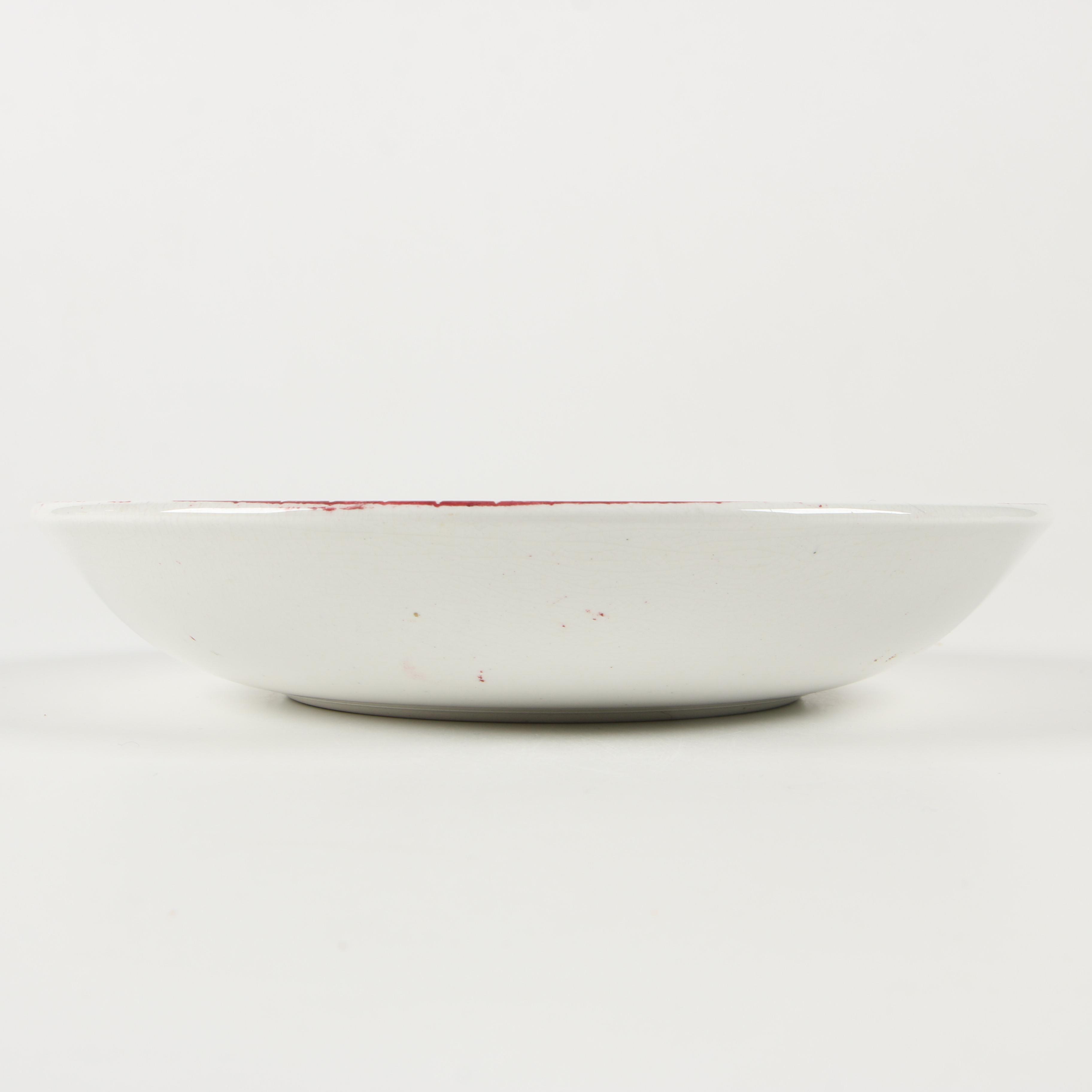 Royal Staffordshire Pottery "Tonquin" Transferware Oversized Cup and Saucer