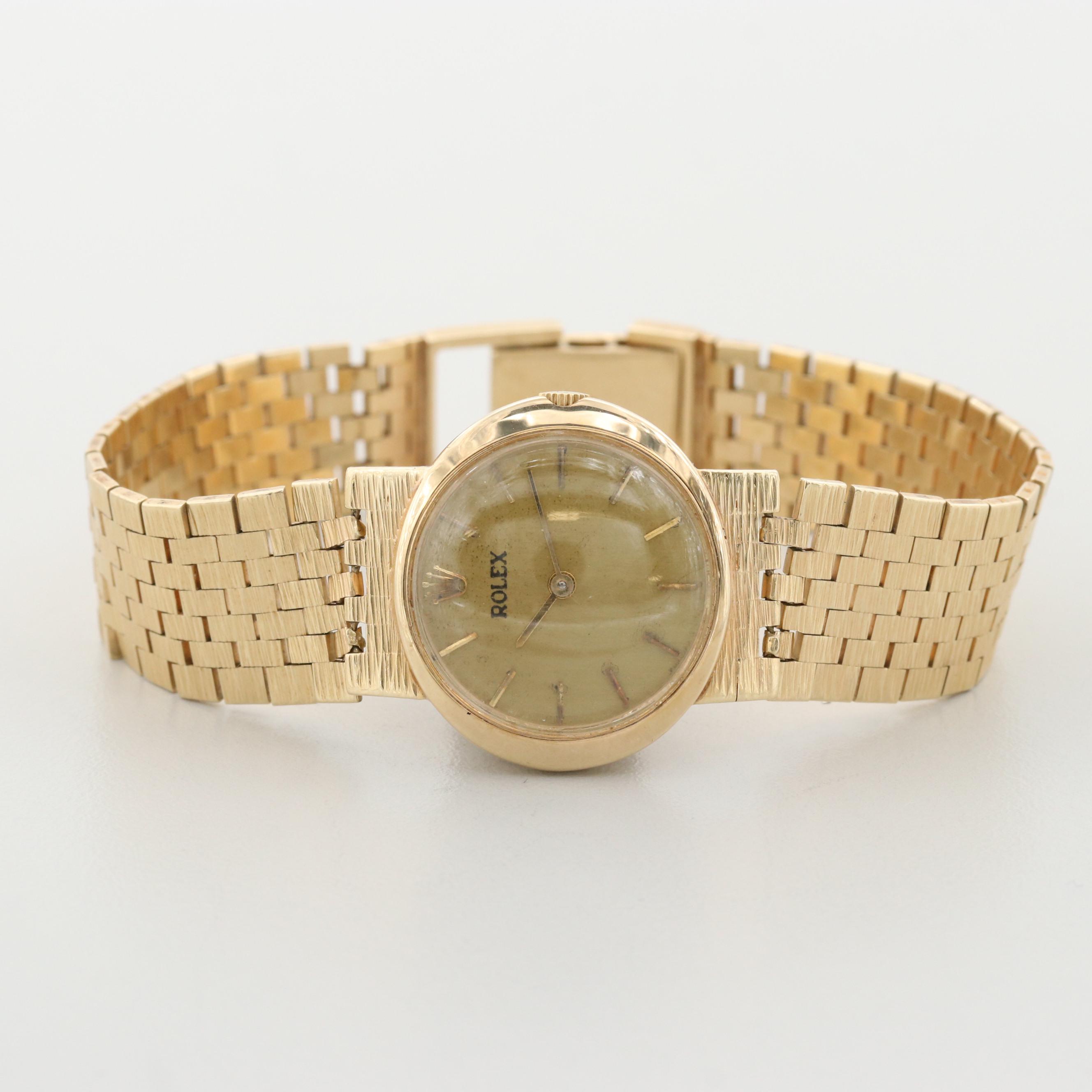 Rolex Cellini 14K Yellow Gold Watch