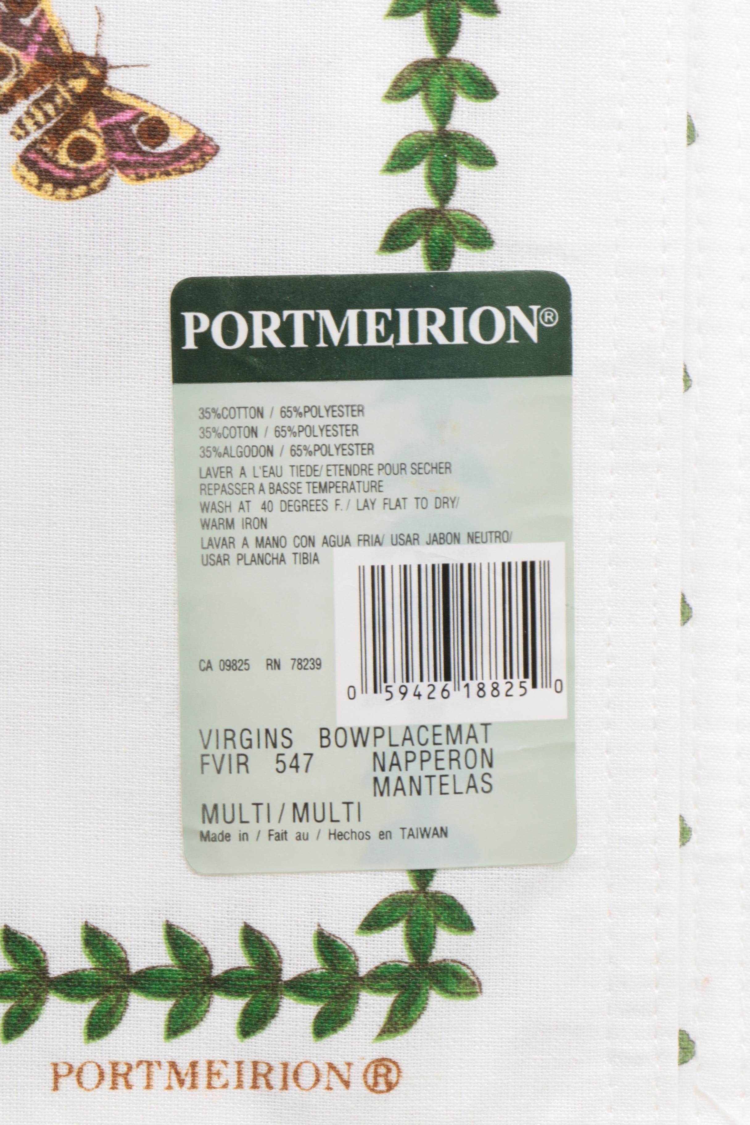 Portmeirion "Botanic Garden," Villeroy & Boch "Botanica" and Other Dinnerware