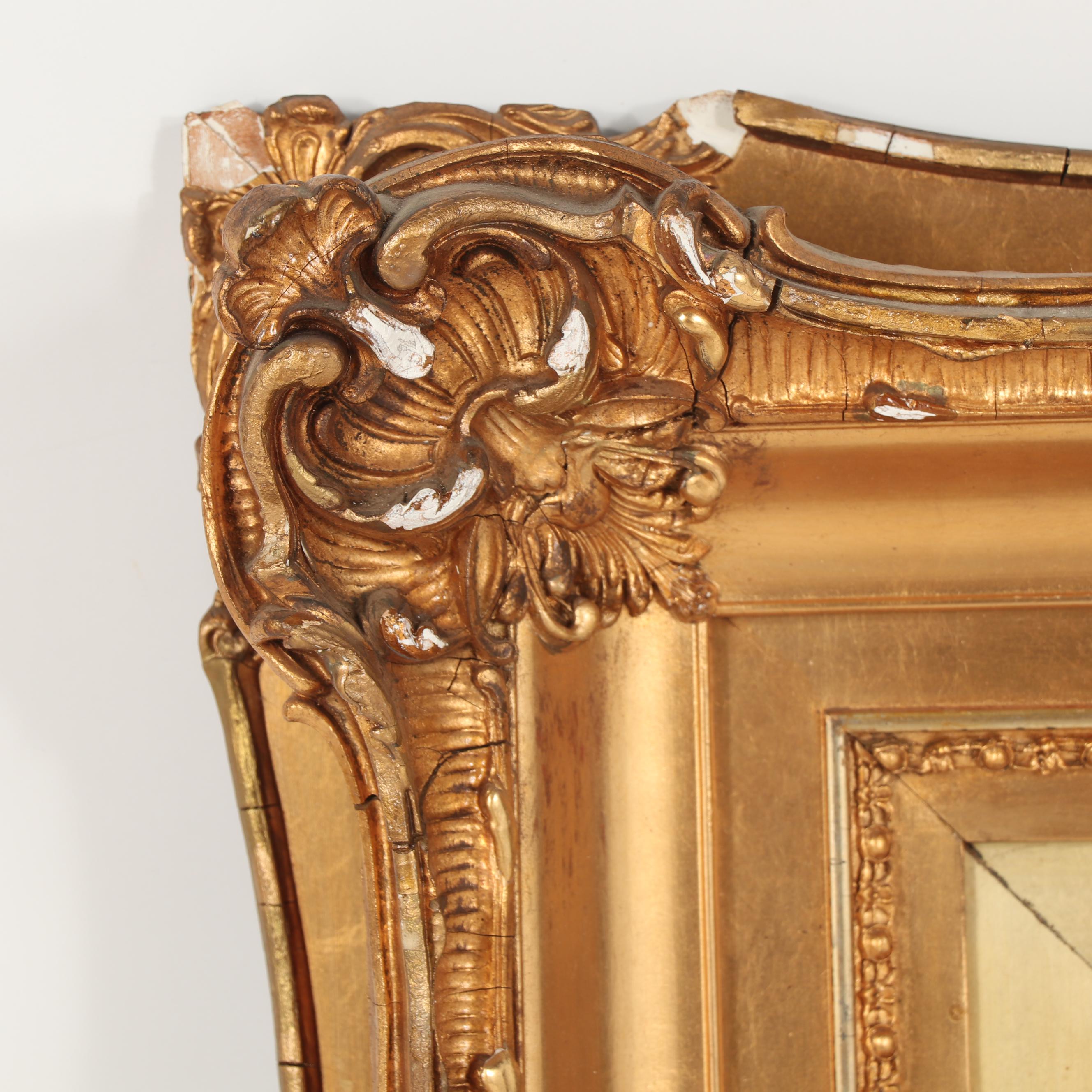 19th Century Portrait Oil Painting