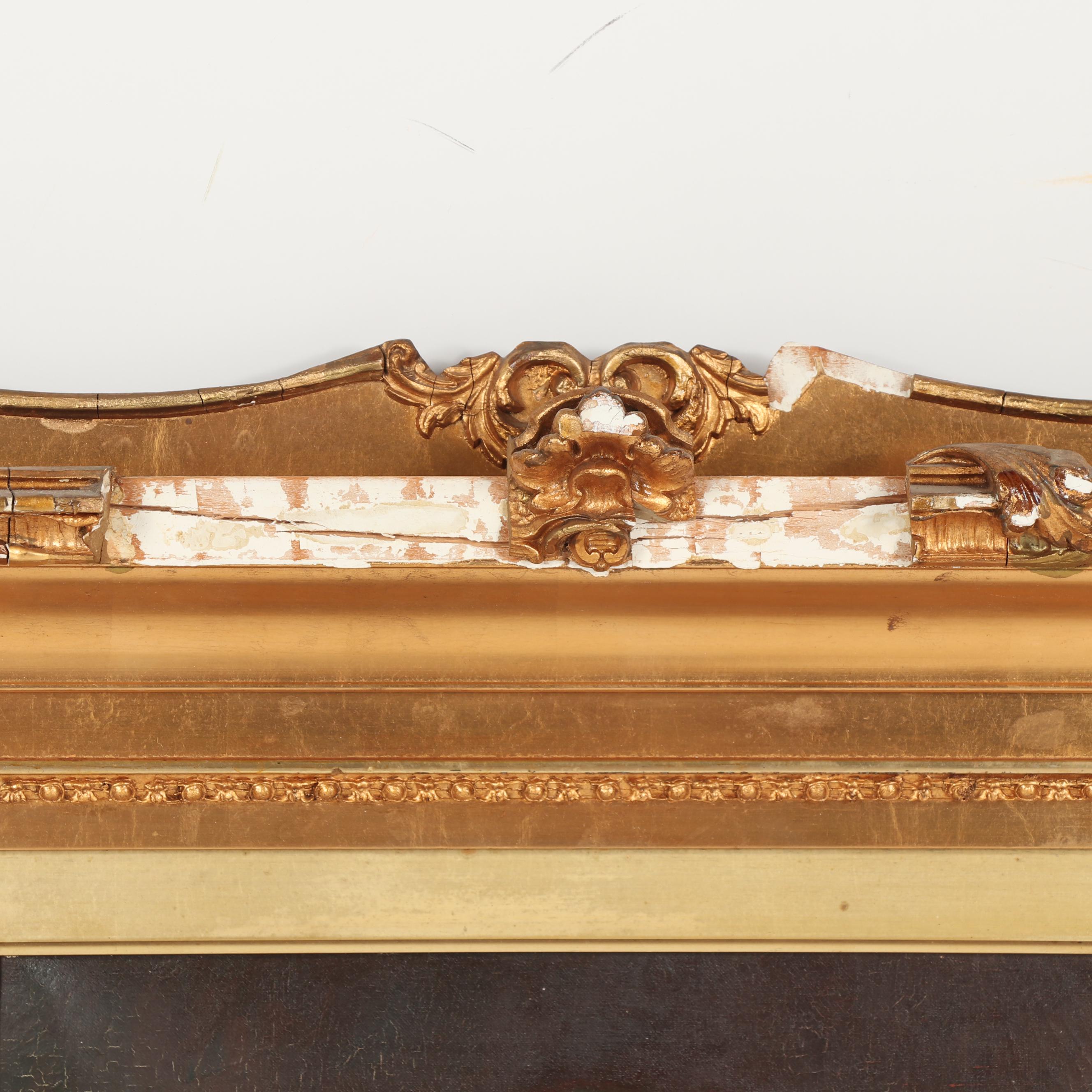 19th Century Portrait Oil Painting