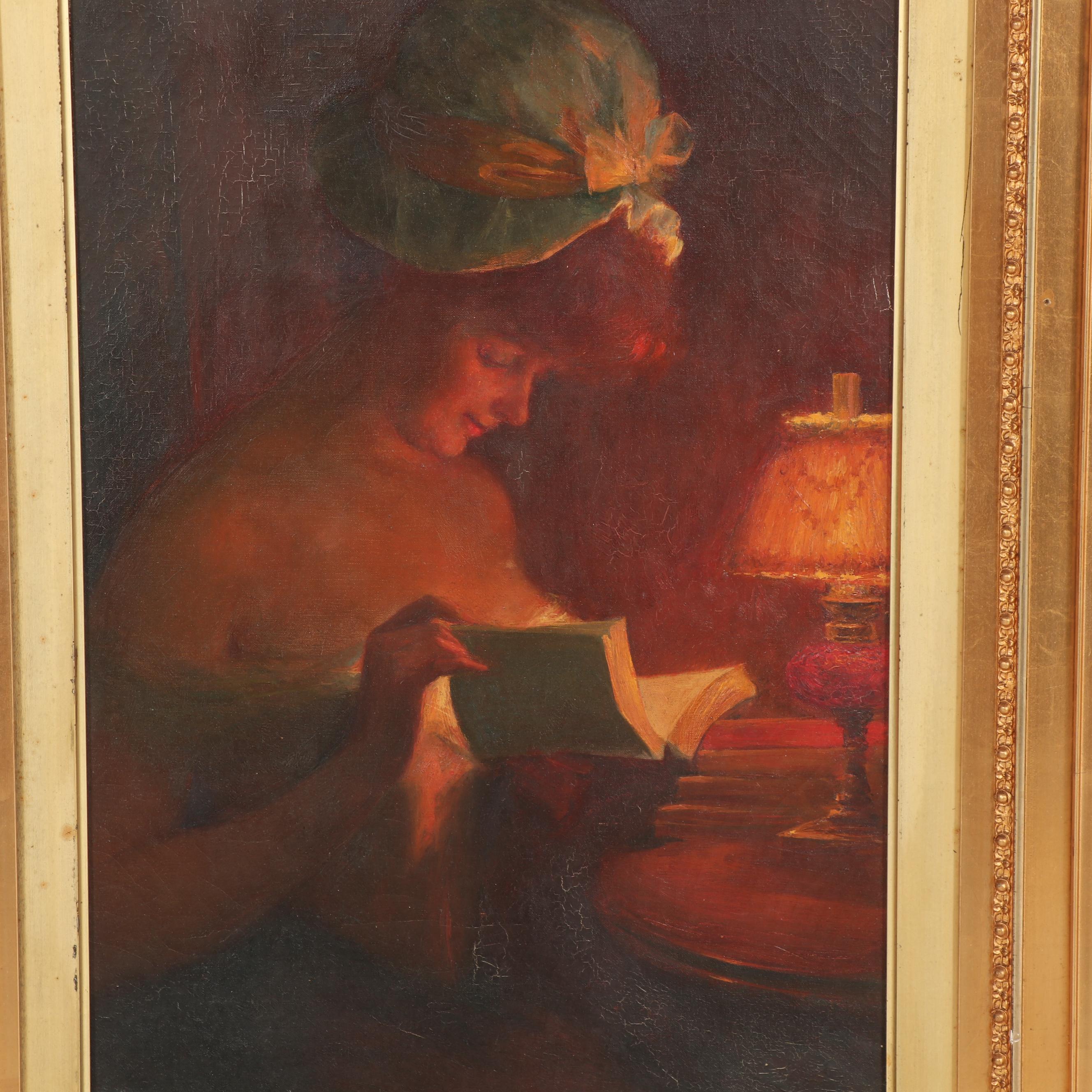 19th Century Portrait Oil Painting