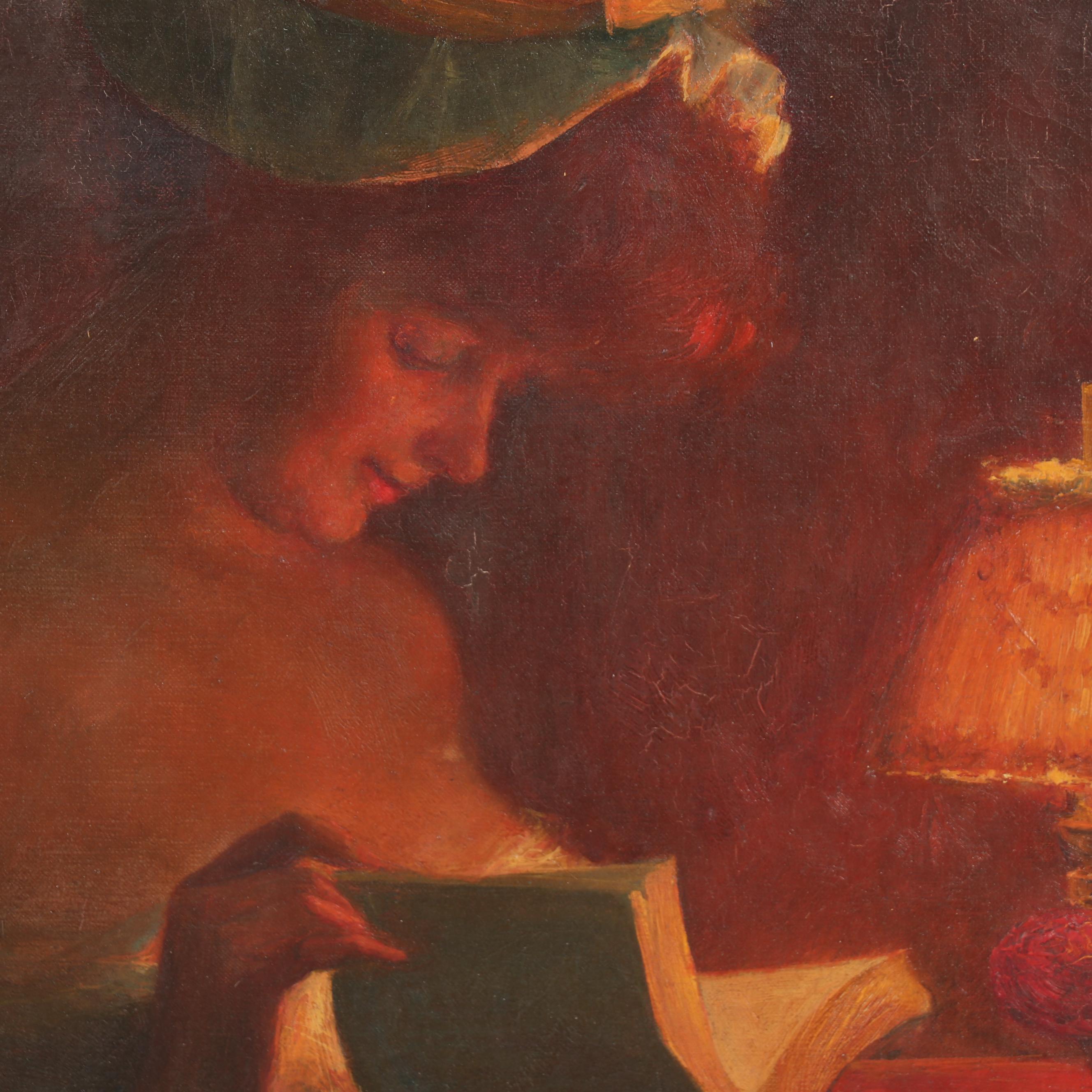 19th Century Portrait Oil Painting