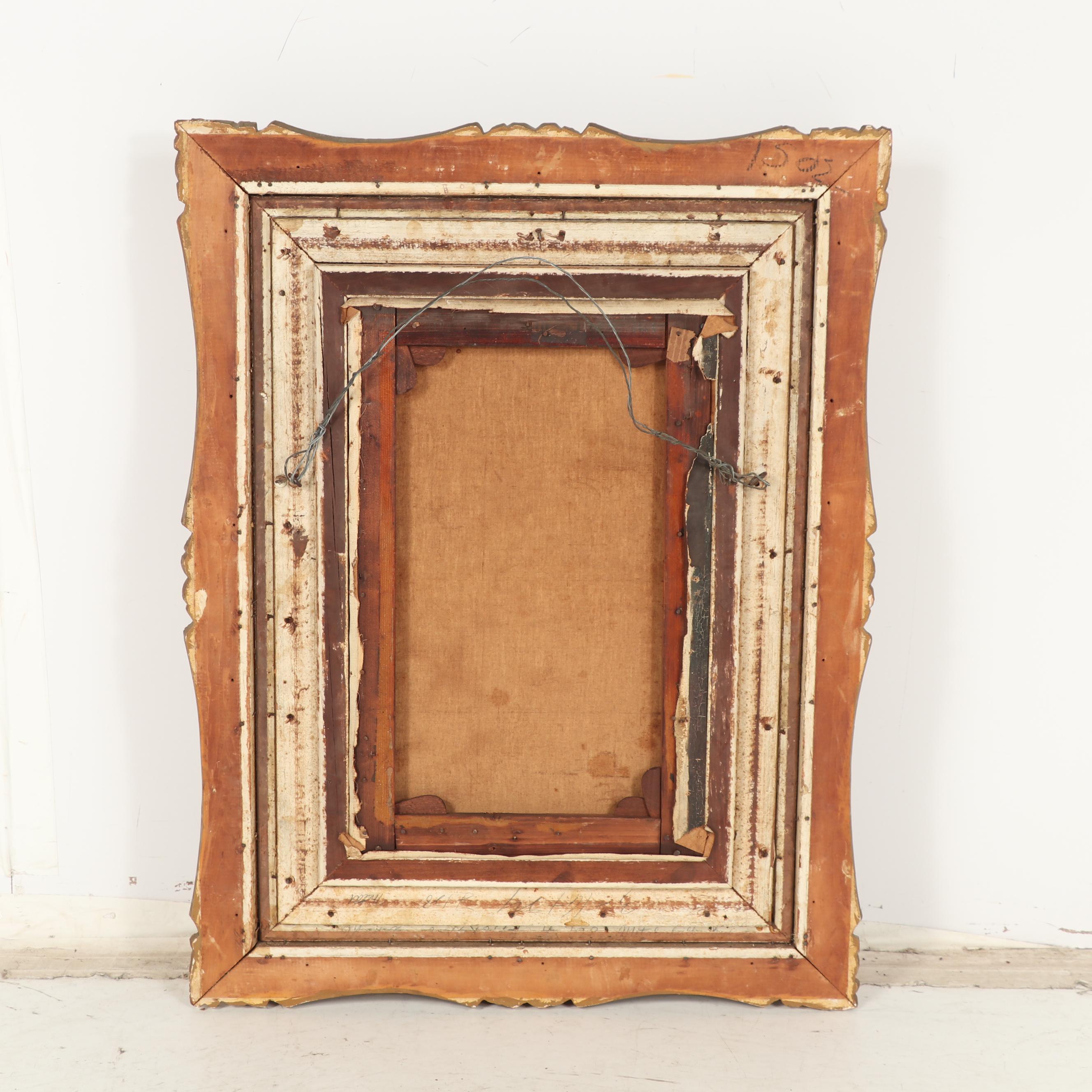 19th Century Portrait Oil Painting