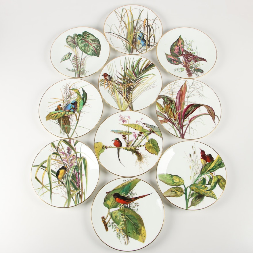 Minton Porcelain Dinner Plates, Late 19th Century