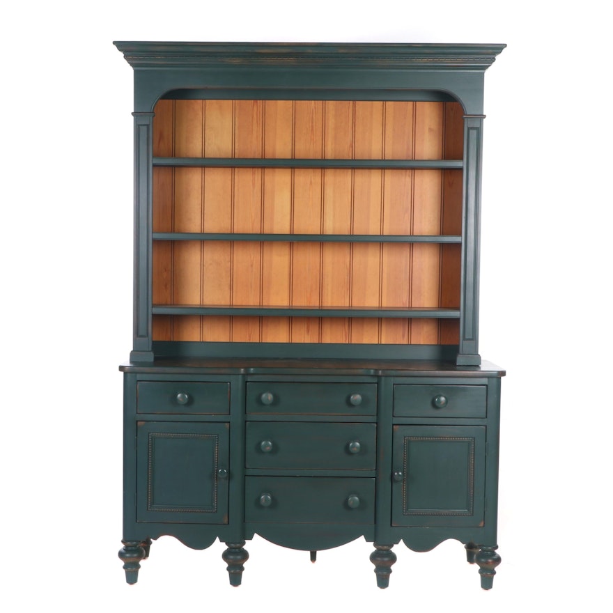 Lexington Furniture Contemporary Late Federal Style Painted Wooden China Cabinet
