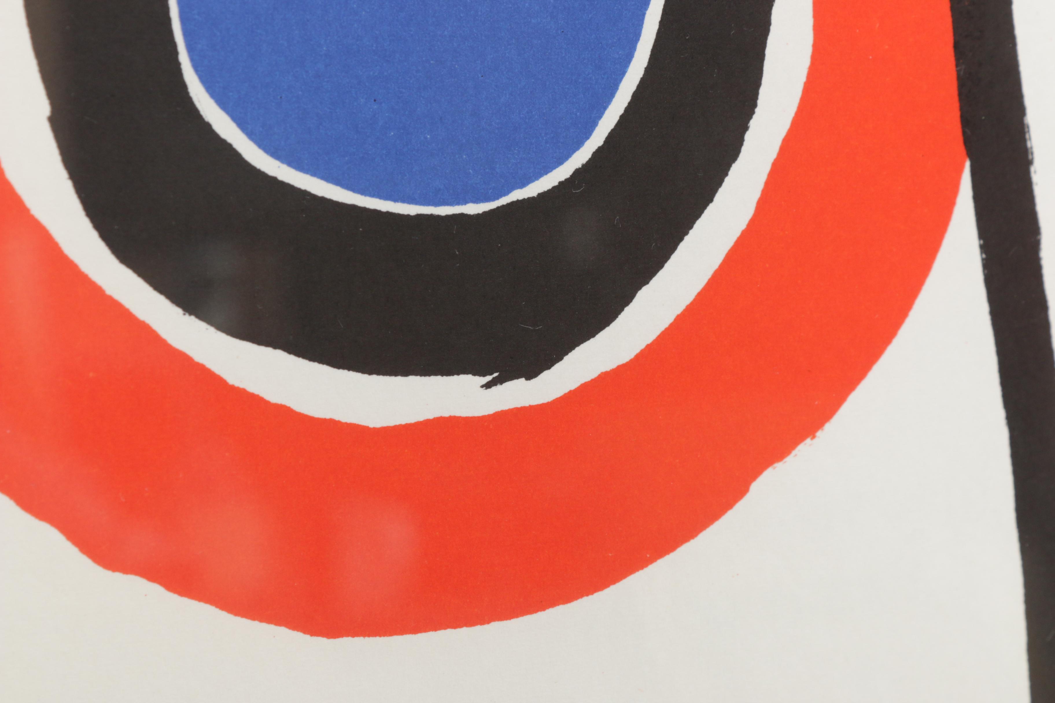 Alexander Calder Color Lithograph for "Derrière le Miroir"