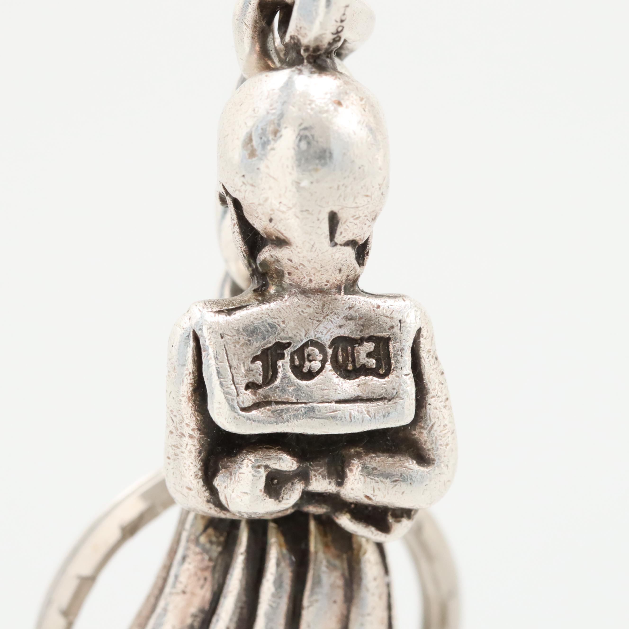 Foti for Chrome Hearts "Skippy" Sterling Silver Converted Pendant