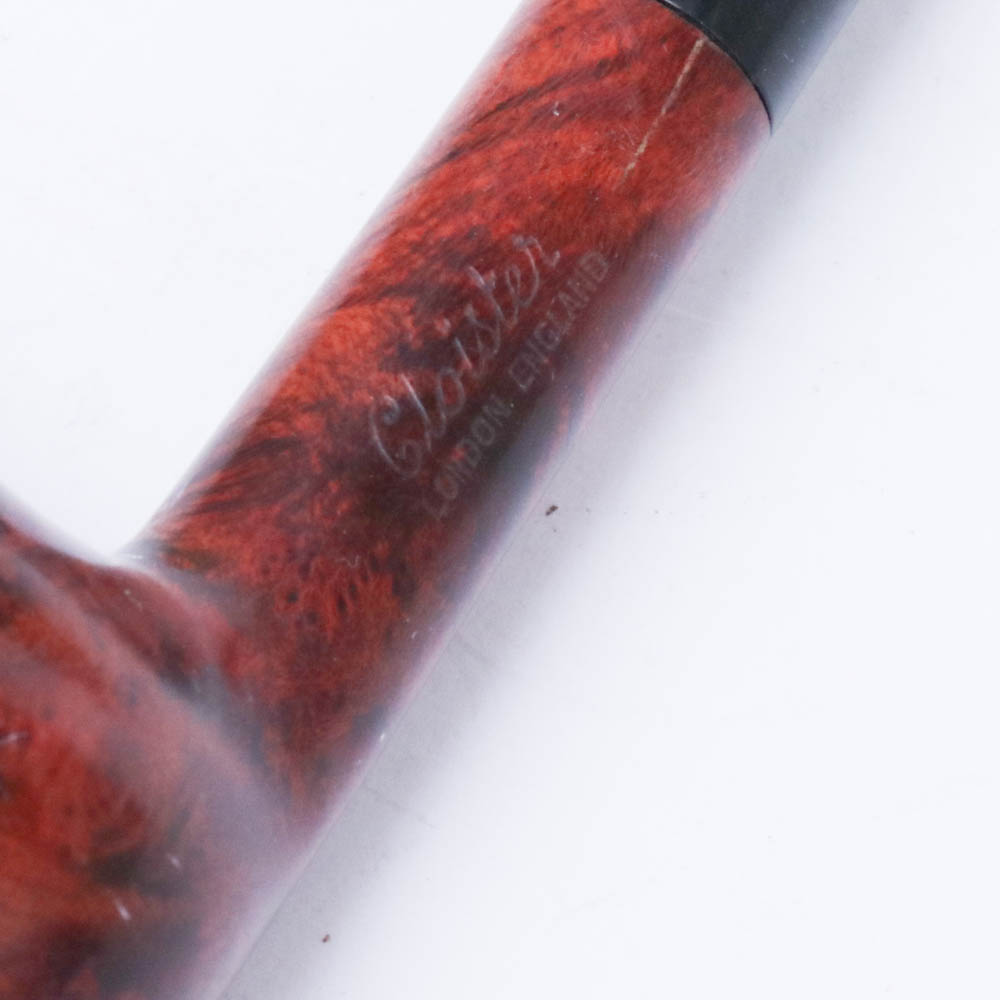 Carved Wooden Tobacco Pipes and Holder, Vintage