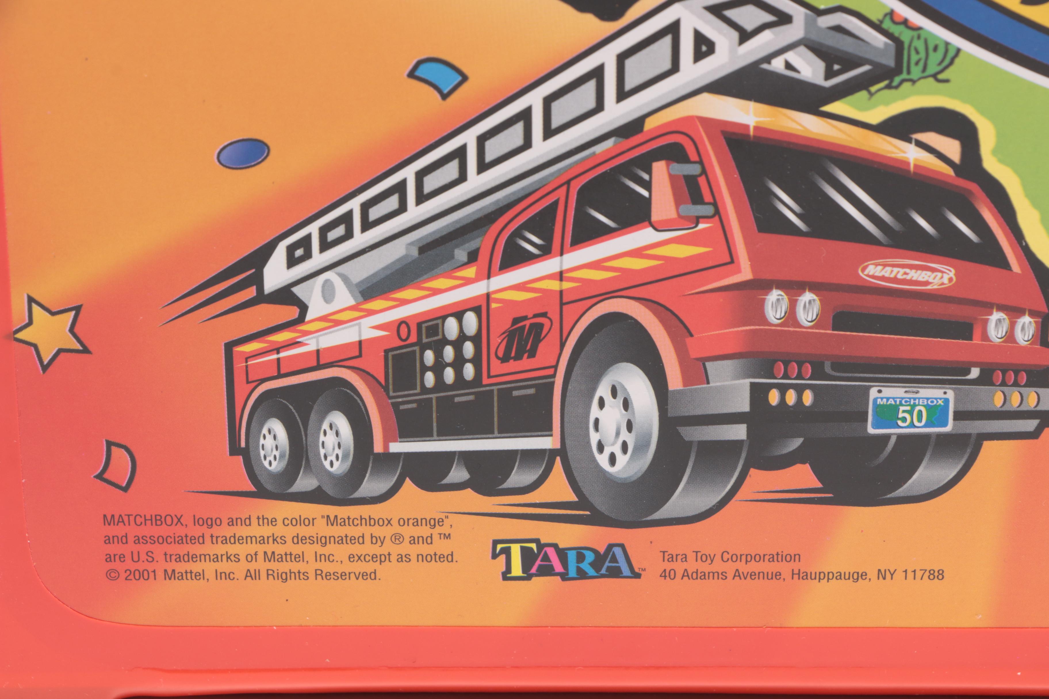 Matchbox Across America 50th Birthday Series License Plate and Car, Contemporary