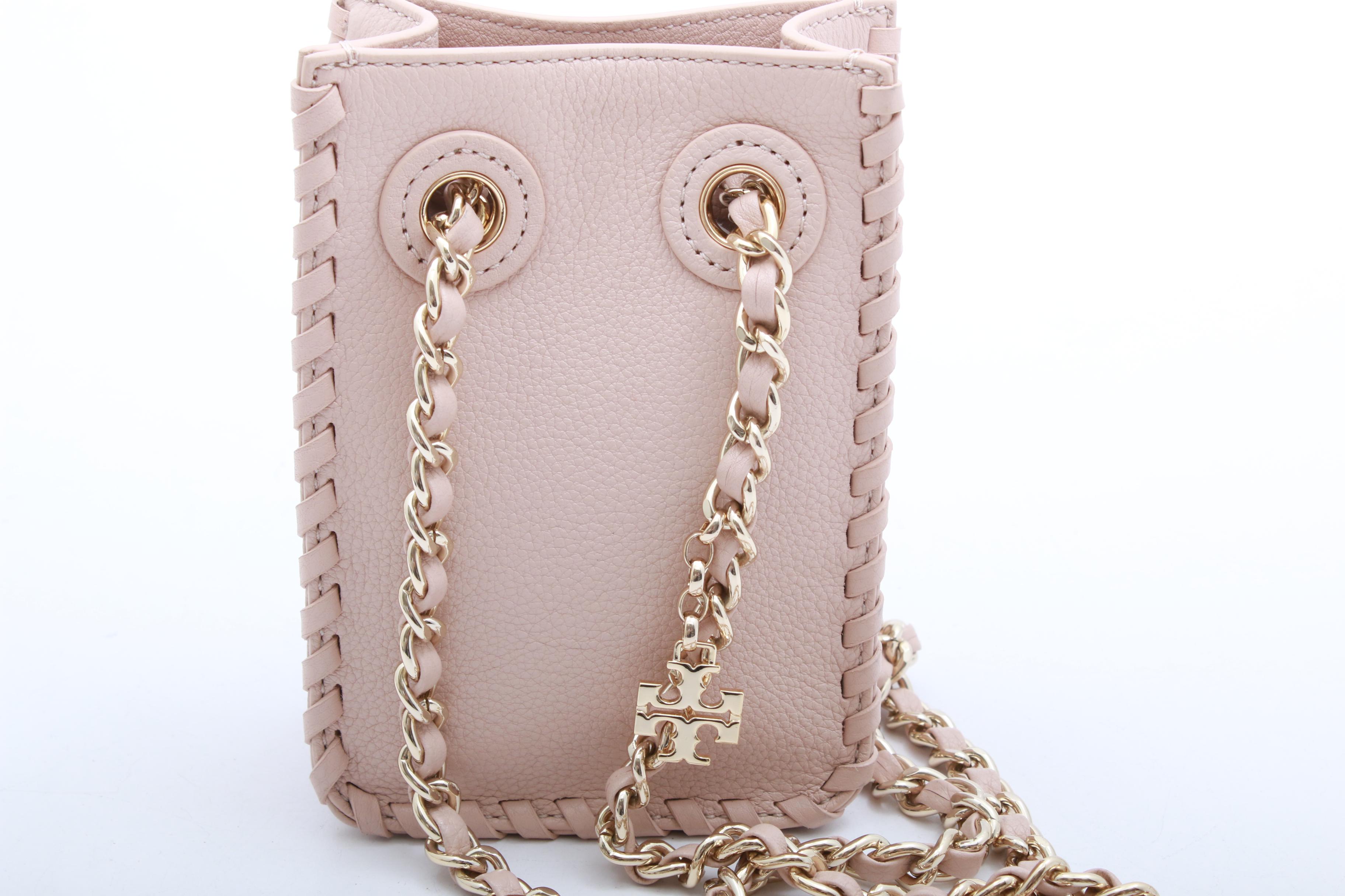 Tory Burch Pink Leather Crossbody