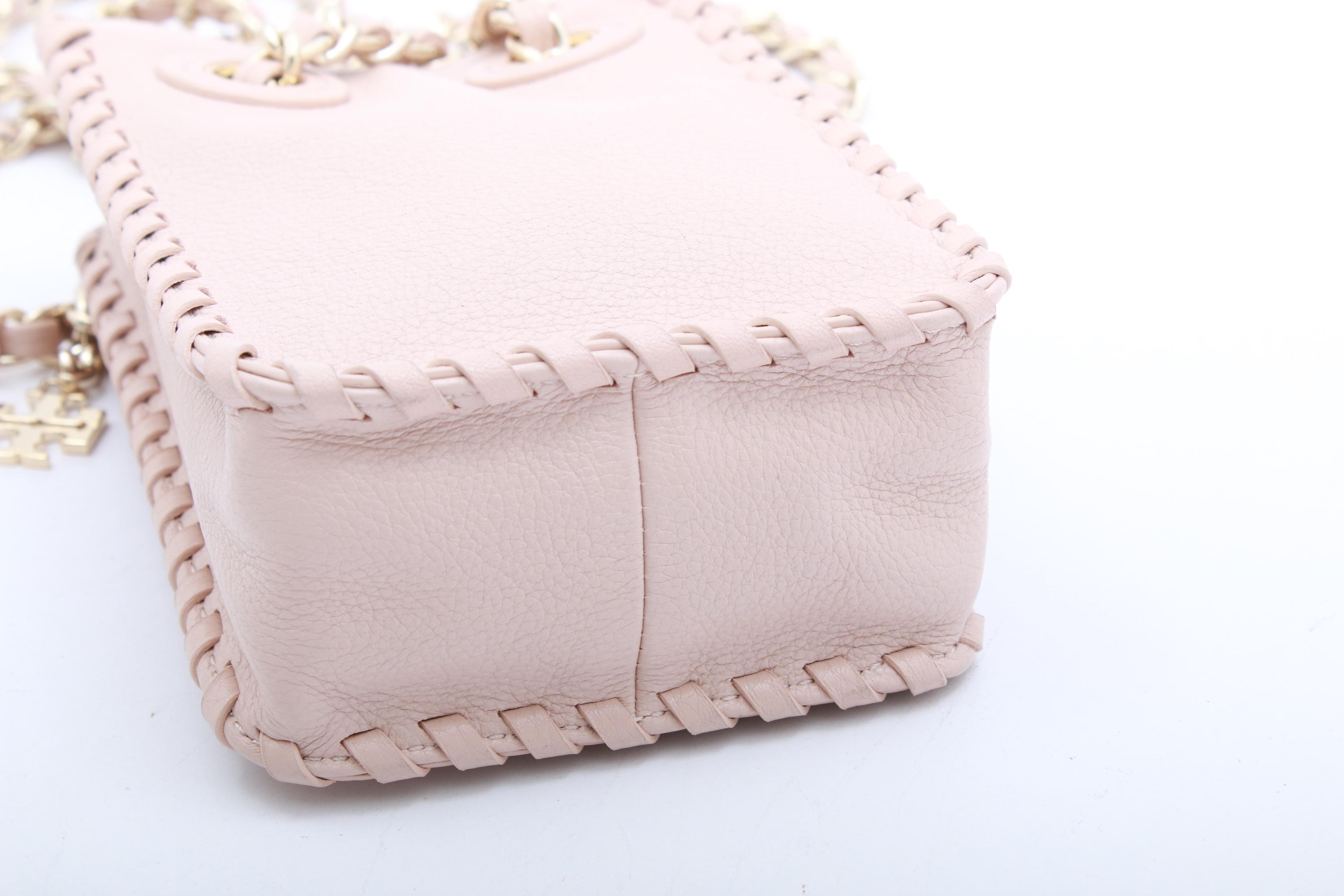 Tory Burch Pink Leather Crossbody