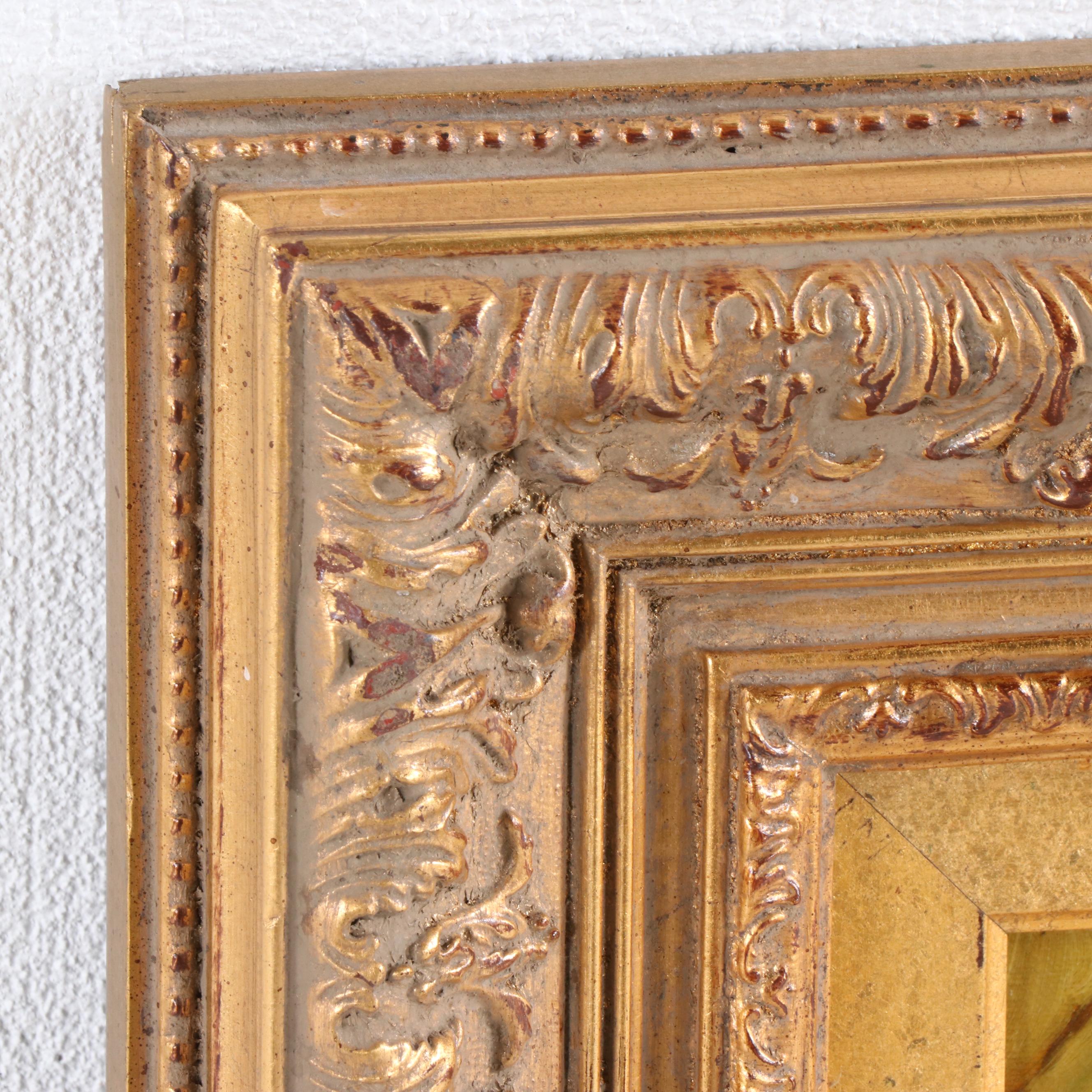 C. Swanson Oil Painting of Bunny