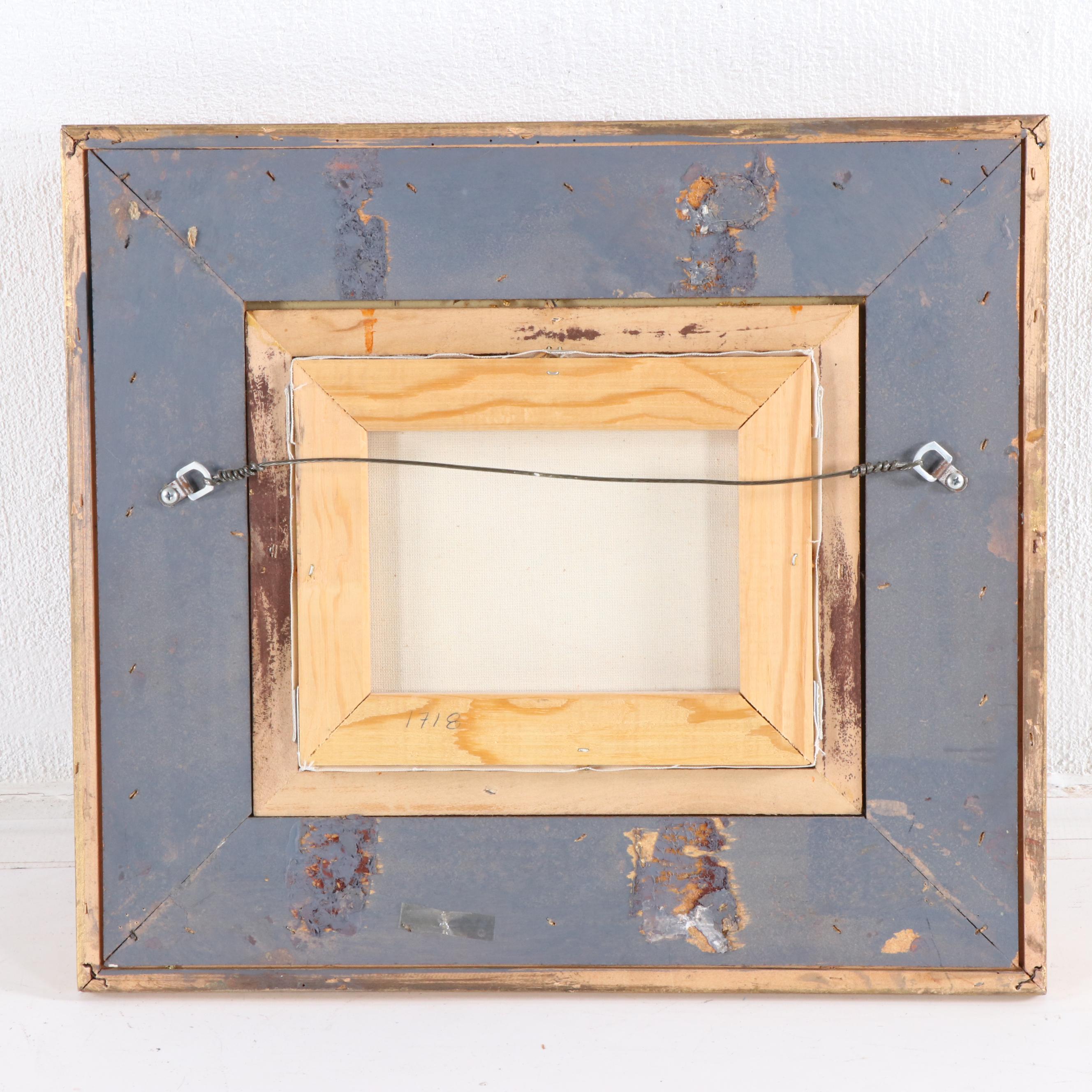 C. Swanson Oil Painting of Bunny