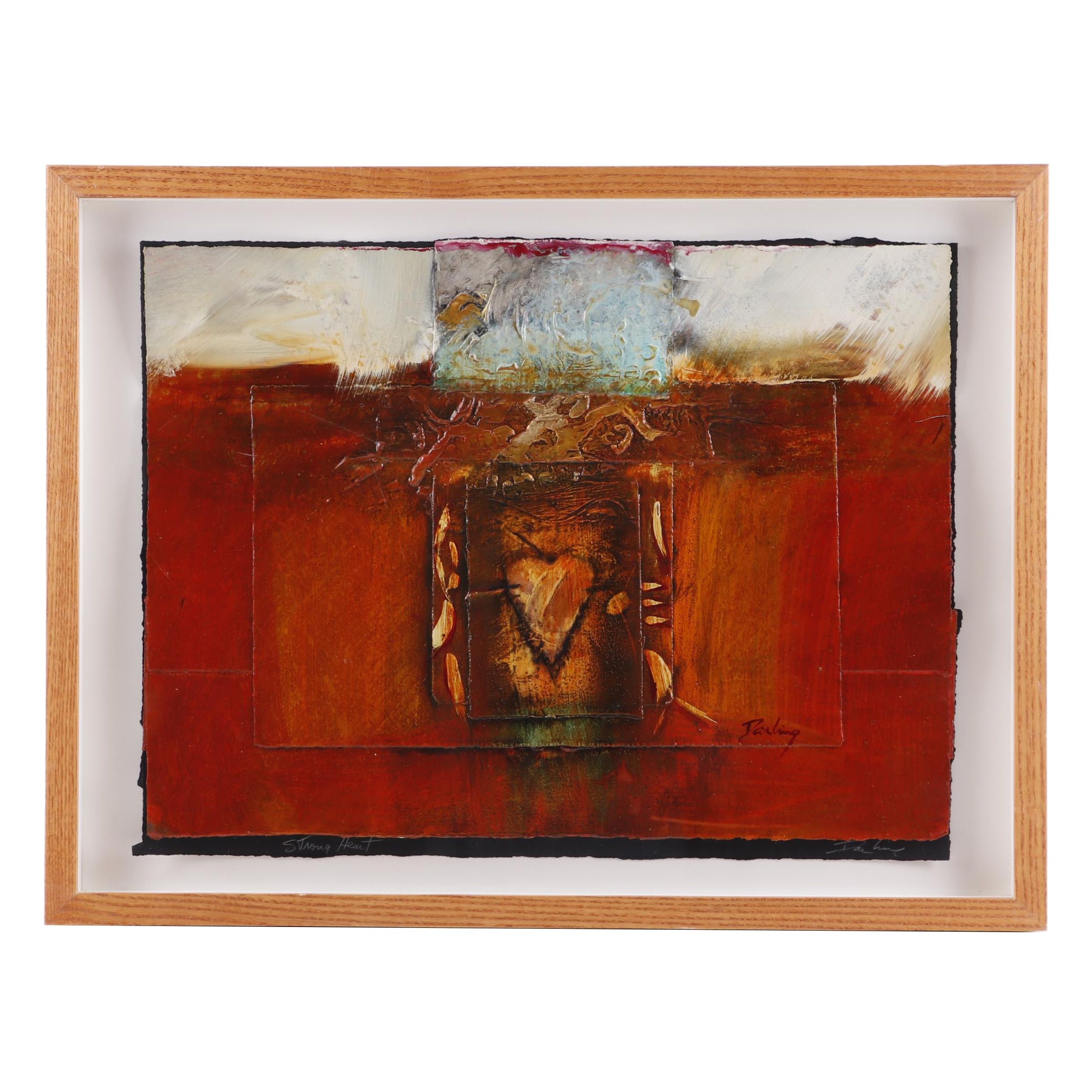 Barry Lee Darling Oil Painting "Strong Heart," 2006