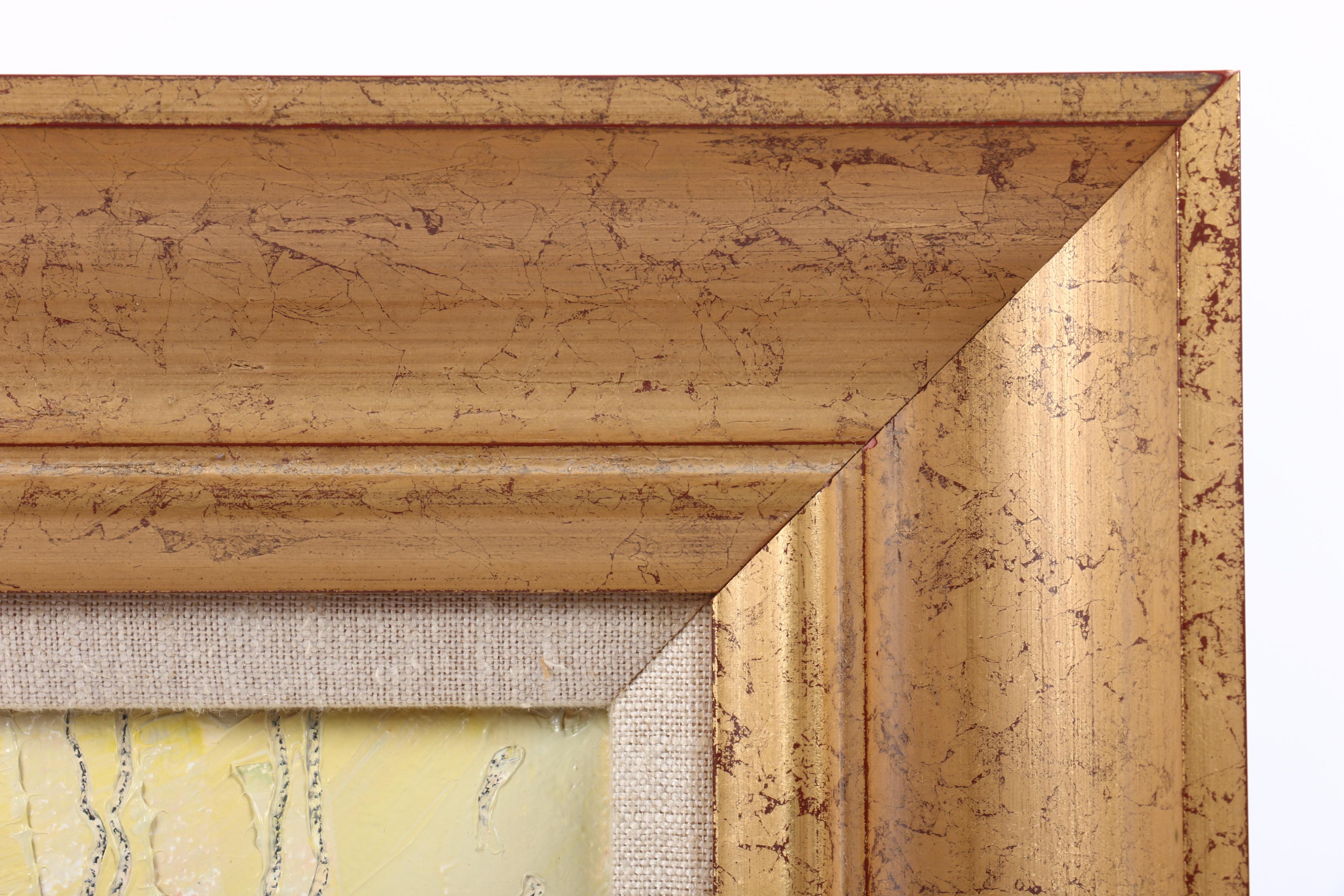 Jack Meanwell Modernist Oil Painting "A Pair of Nudes"