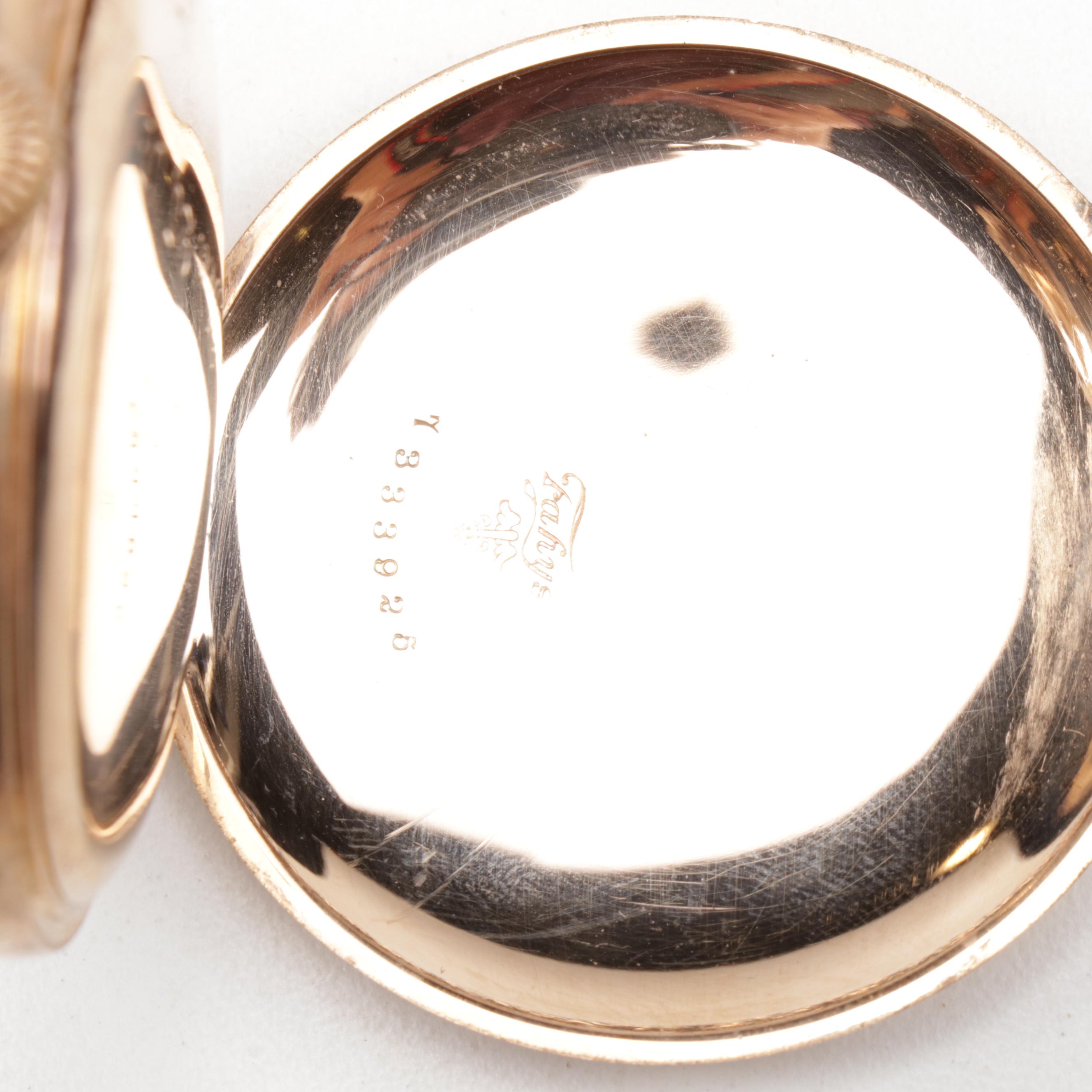 Illinois Watch Co. Gold Filled Pocketwatch, 1902