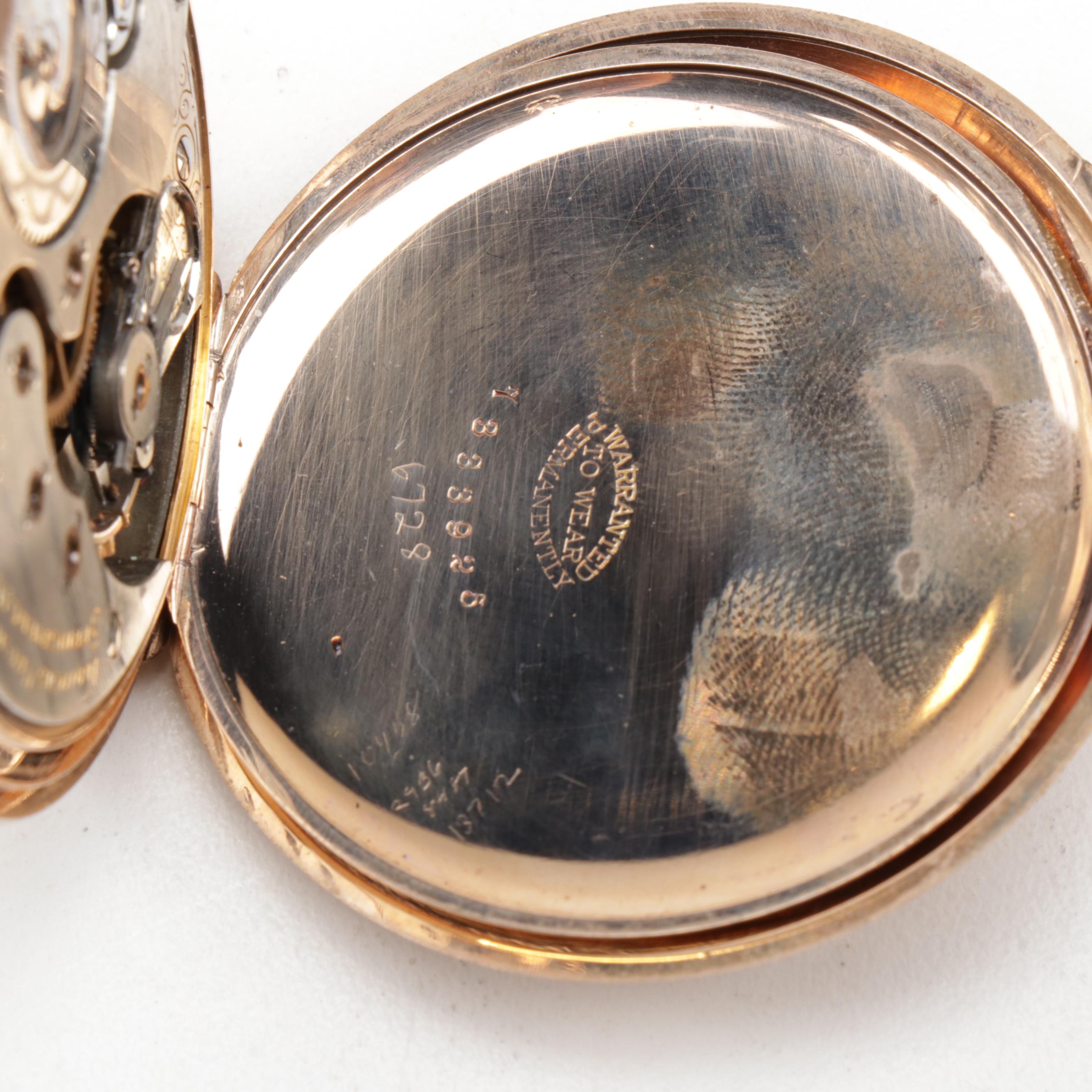 Illinois Watch Co. Gold Filled Pocketwatch, 1902