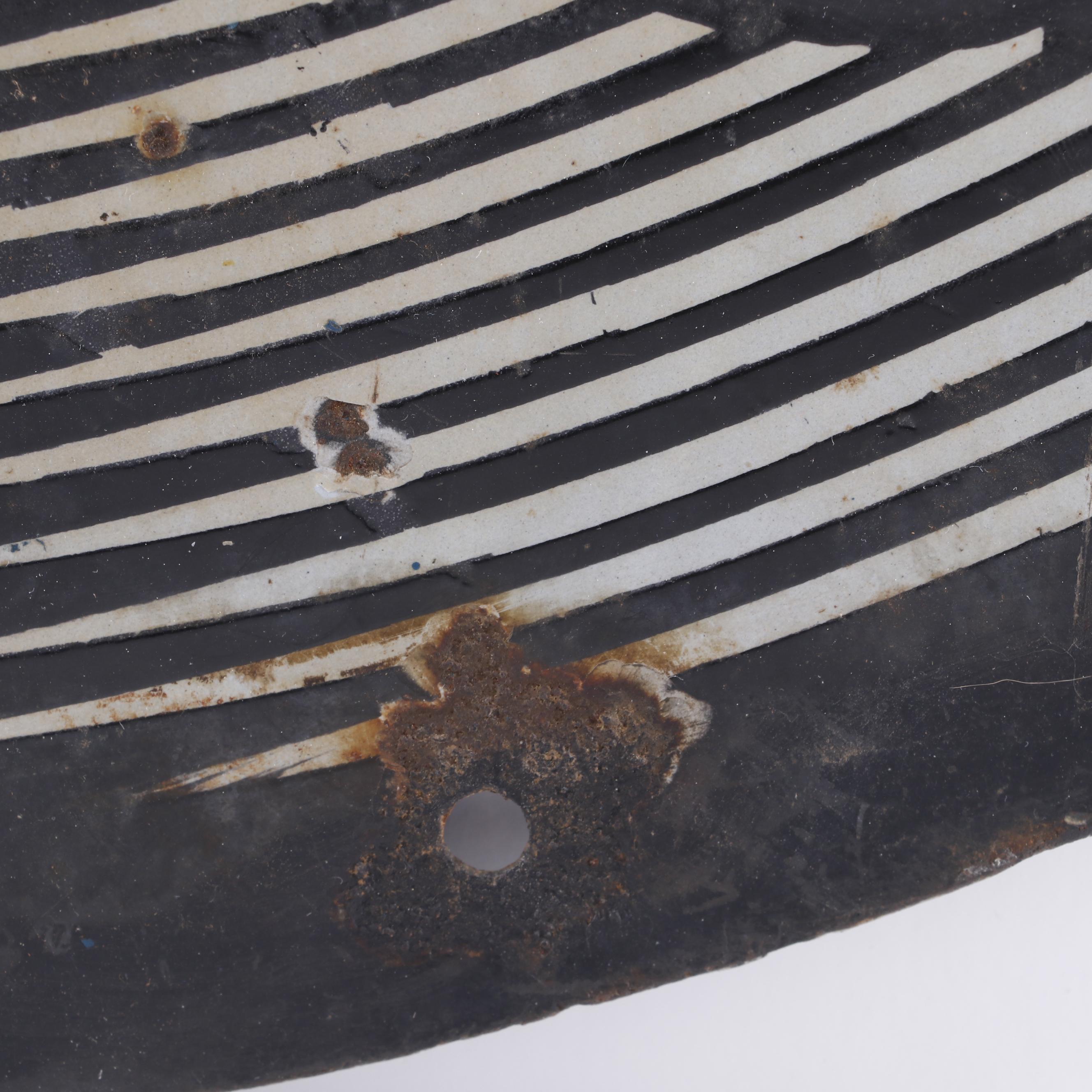 Columbia Records Double-Sided Porcelain Advertising Sign, Early 20th Century