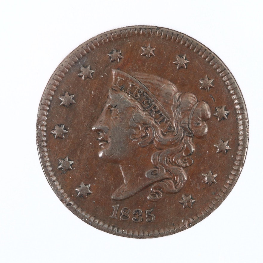 1835 Matron Head Large Cent